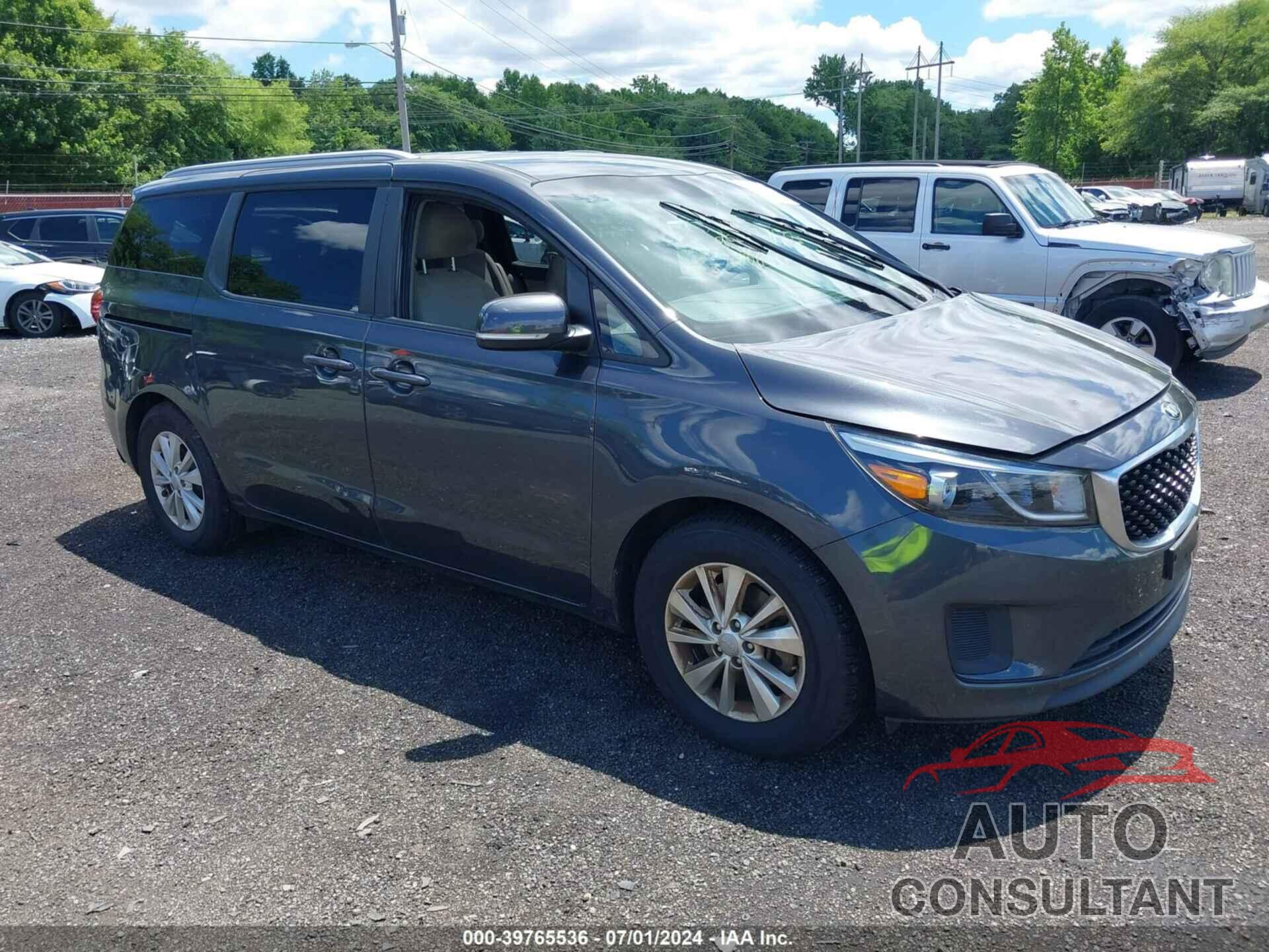 KIA SEDONA 2016 - KNDMB5C16G6173008