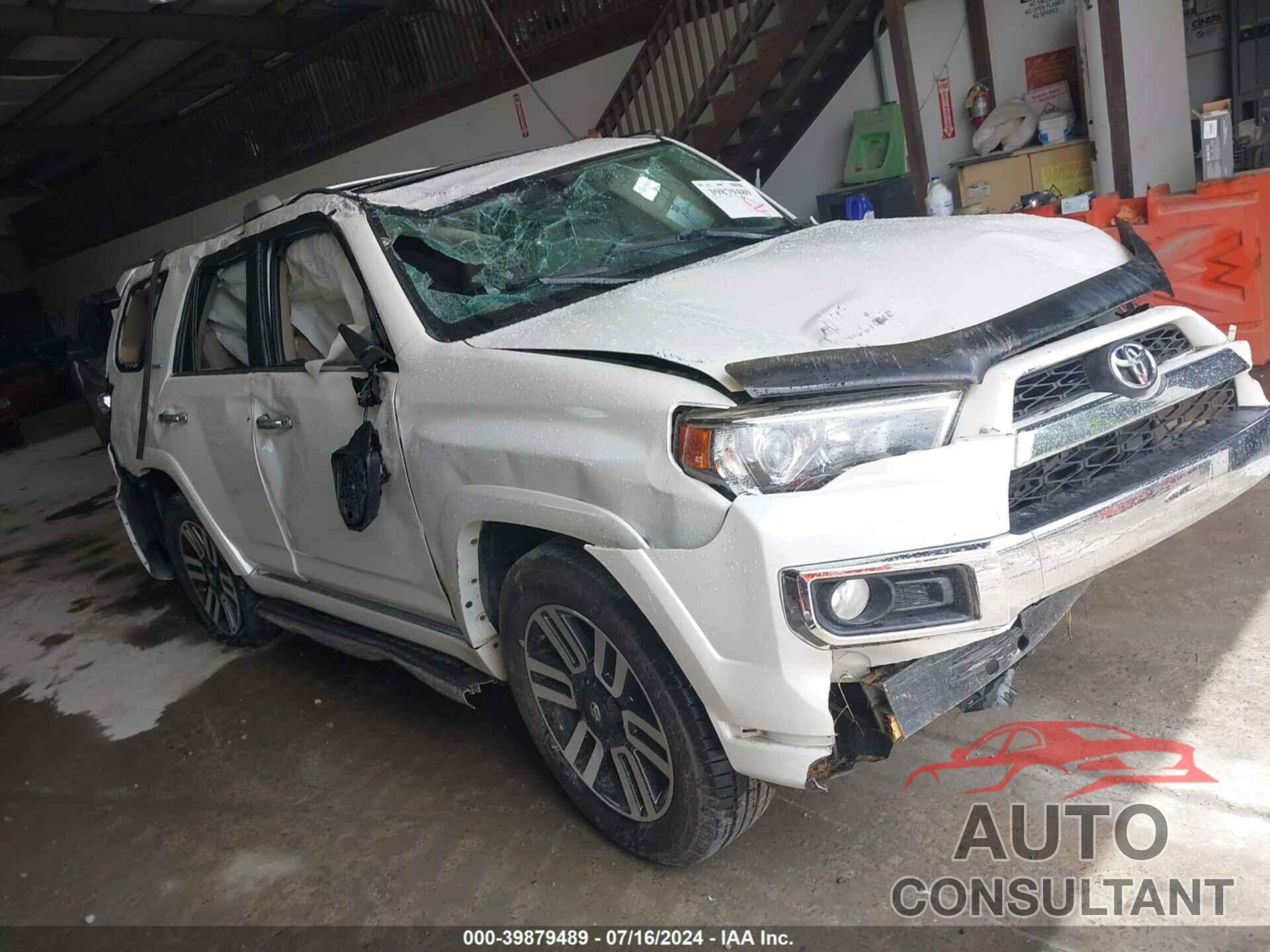 TOYOTA 4RUNNER 2016 - JTEBU5JR0G5343312