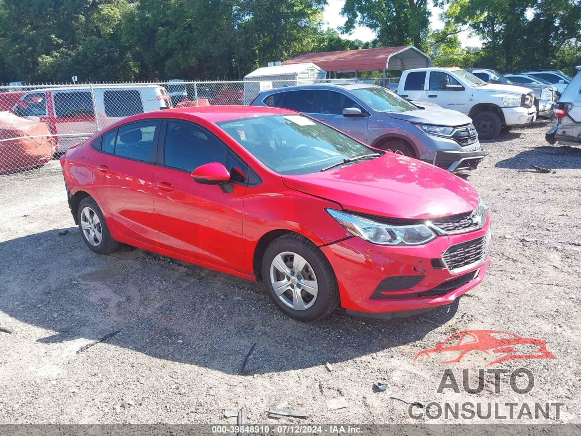 CHEVROLET CRUZE 2018 - 1G1BC5SMXJ7158473