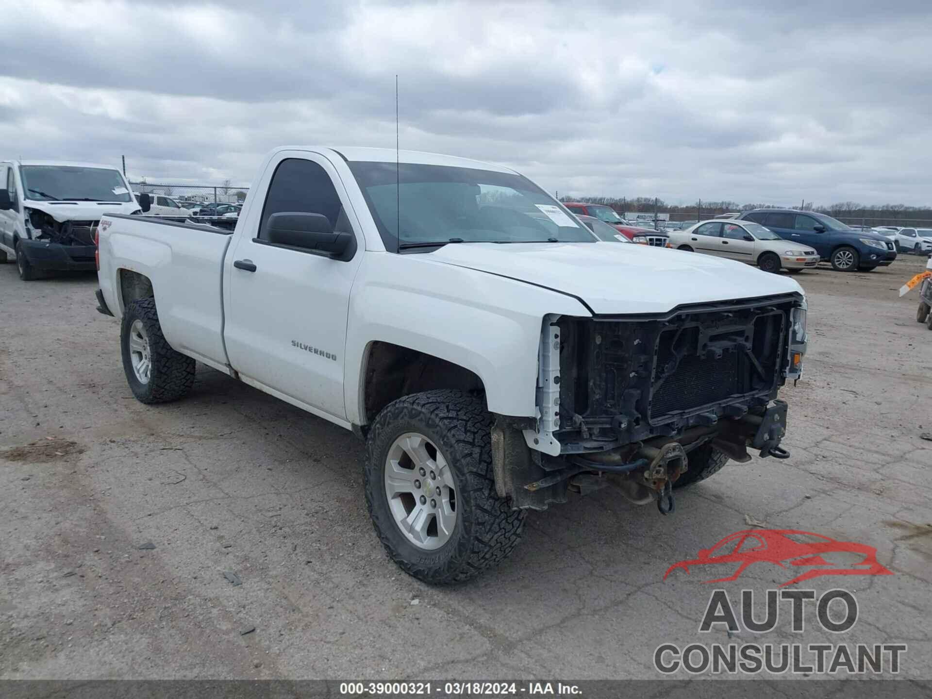 CHEVROLET SILVERADO 1500 2016 - 1GCNKNEH0GZ195986
