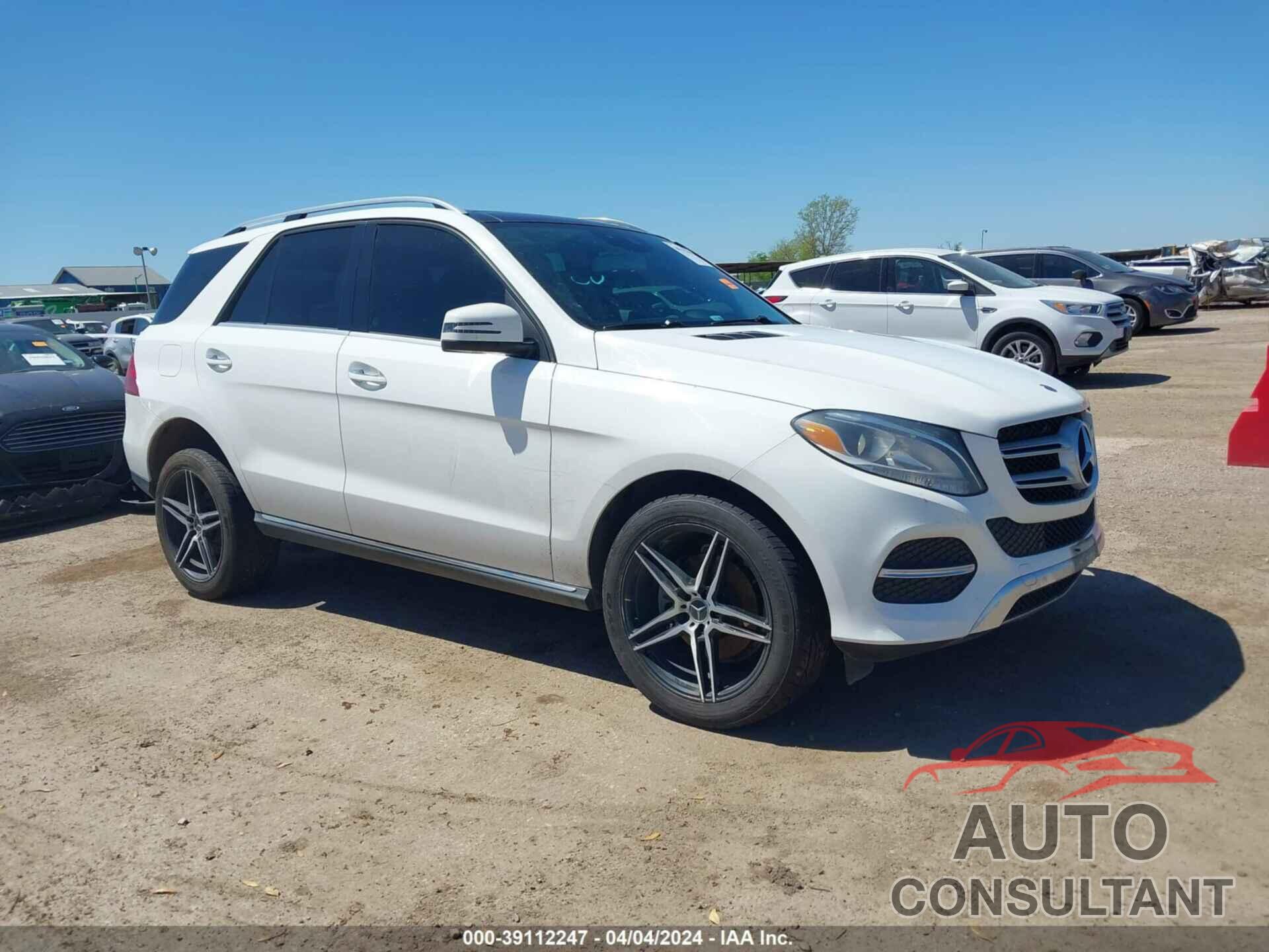 MERCEDES-BENZ GLE 350 2016 - 4JGDA5JB1GA659782