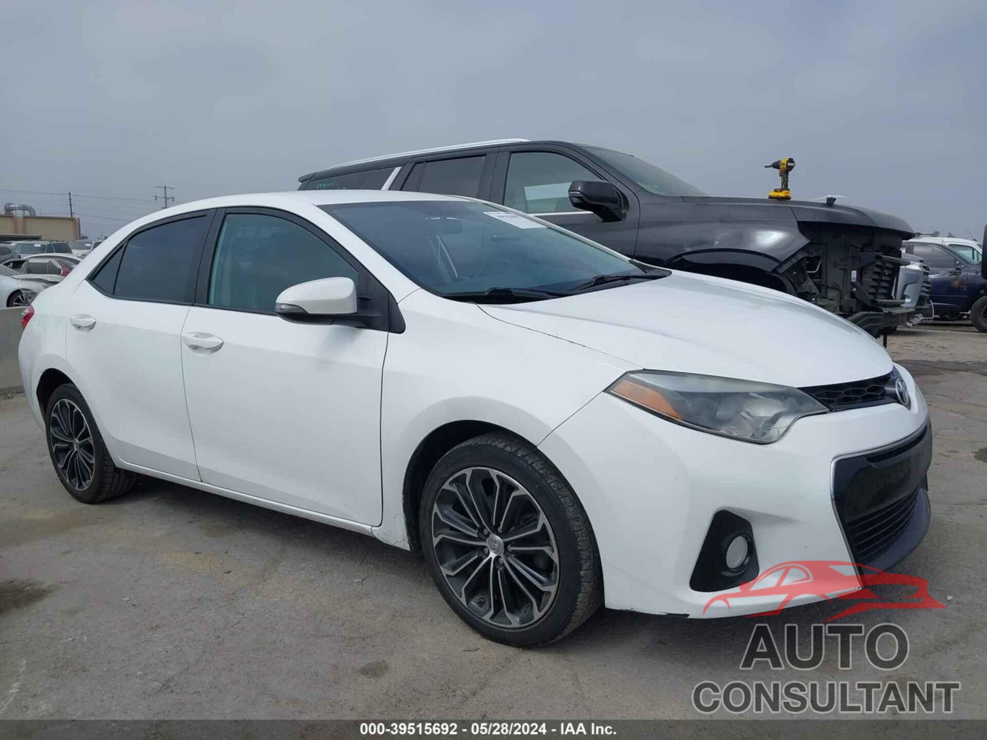 TOYOTA COROLLA 2016 - 5YFBURHE2GP461606