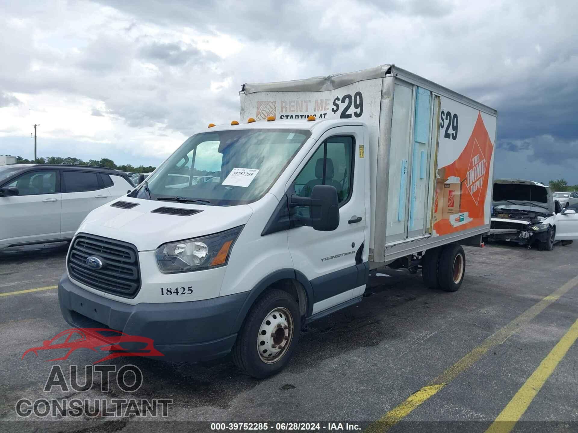 FORD TRANSIT-350 CAB 2018 - 1FDBF8ZM8JKA71122