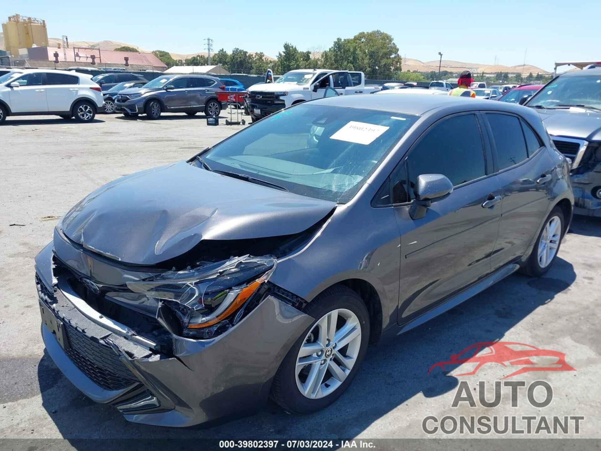 TOYOTA COROLLA 2022 - JTND4MBE0N3151766