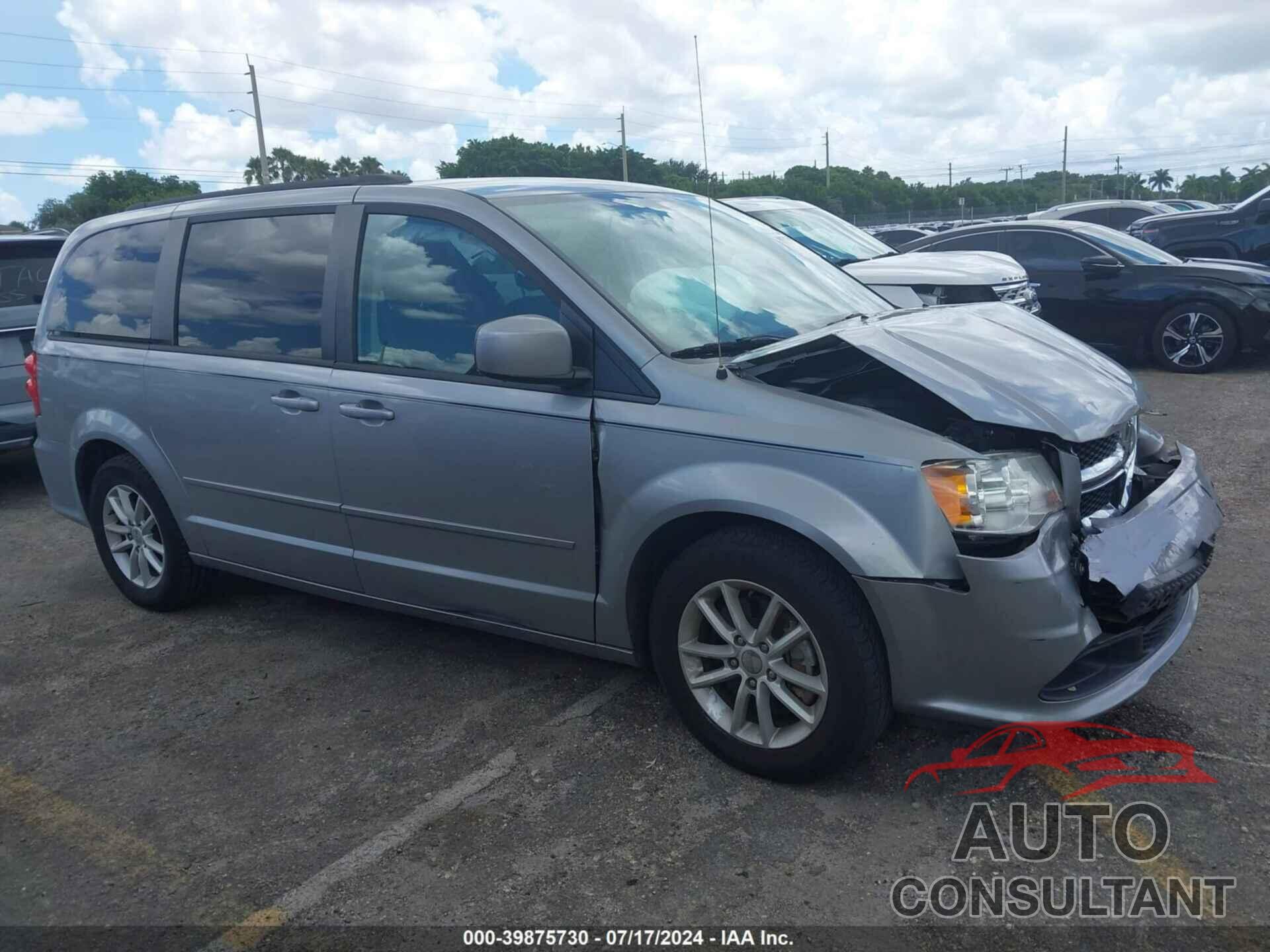 DODGE GRAND CARAVAN 2016 - 2C4RDGCG0GR309996