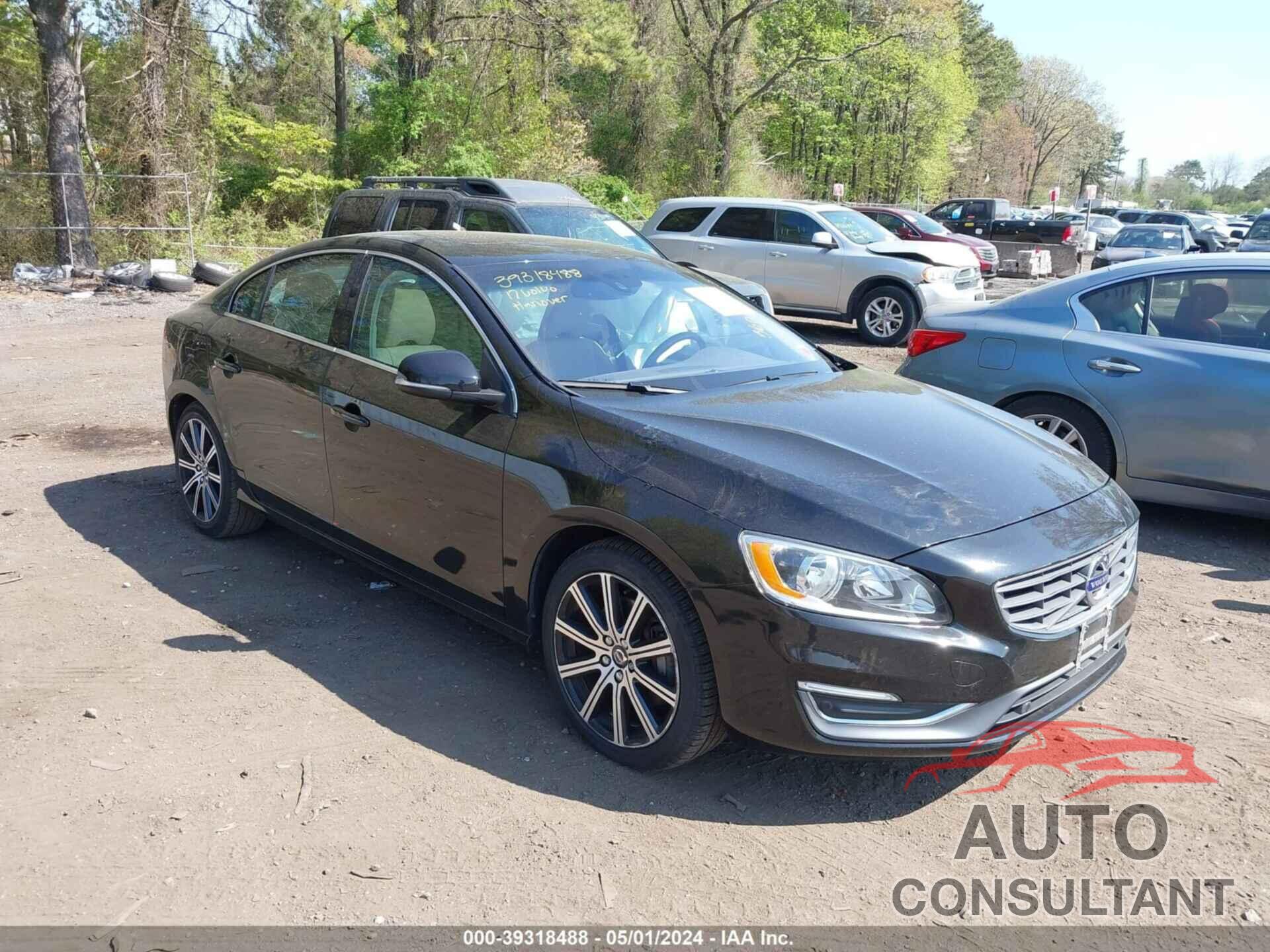 VOLVO S60 INSCRIPTION 2017 - LYV402TK8HB143951