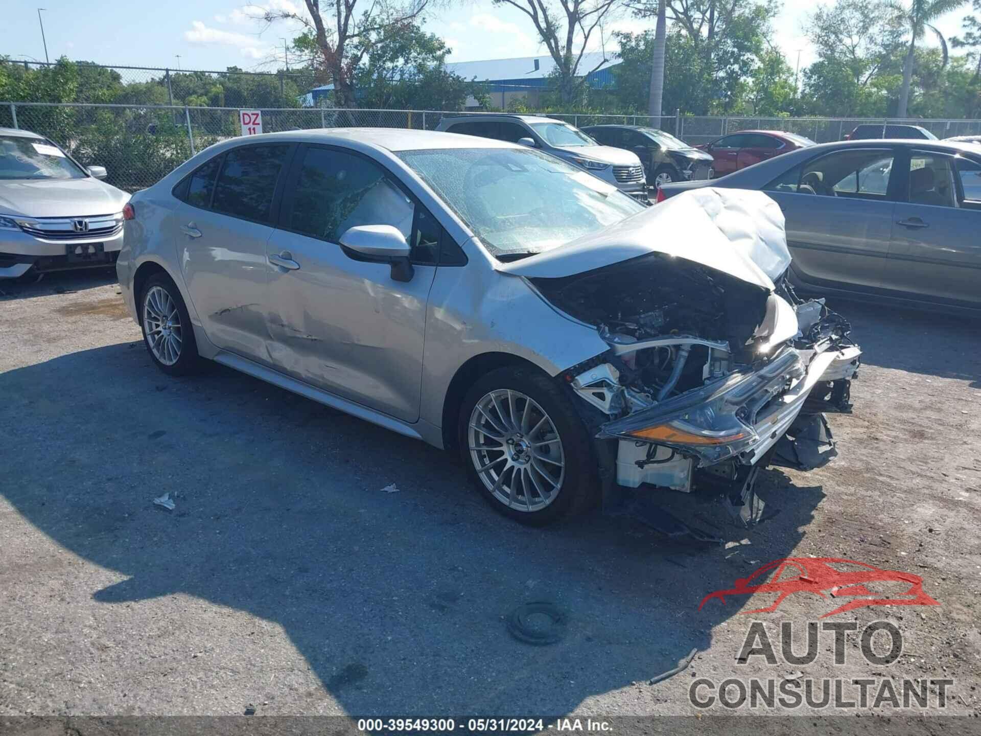 TOYOTA COROLLA 2021 - JTDEAMDE9MJ034700