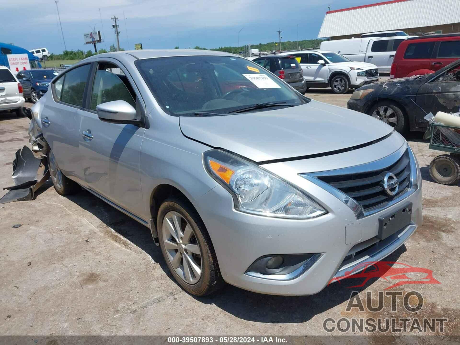 NISSAN VERSA 2016 - 3N1CN7AP5GL868269