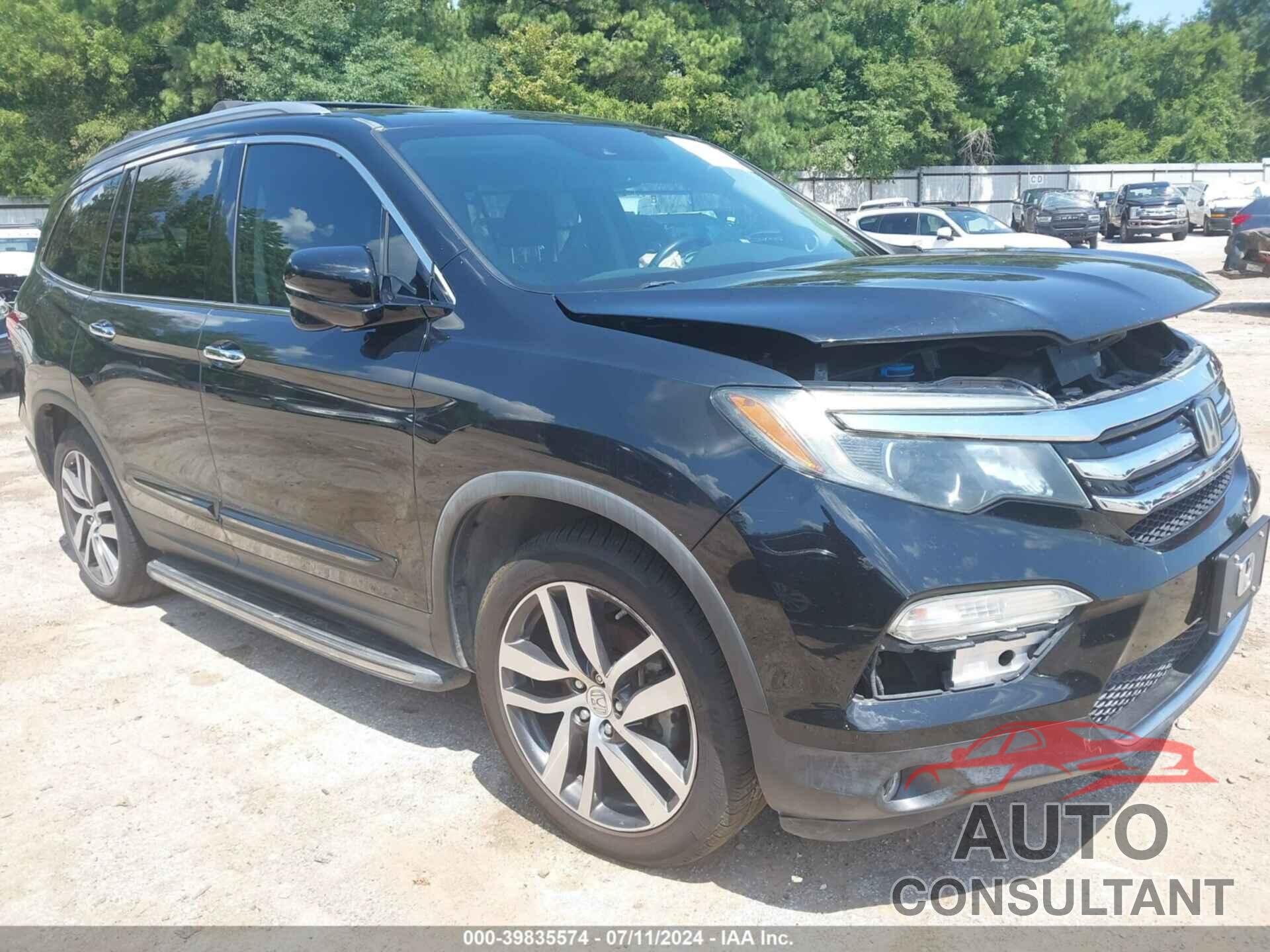 HONDA PILOT 2016 - 5FNYF5H98GB007436