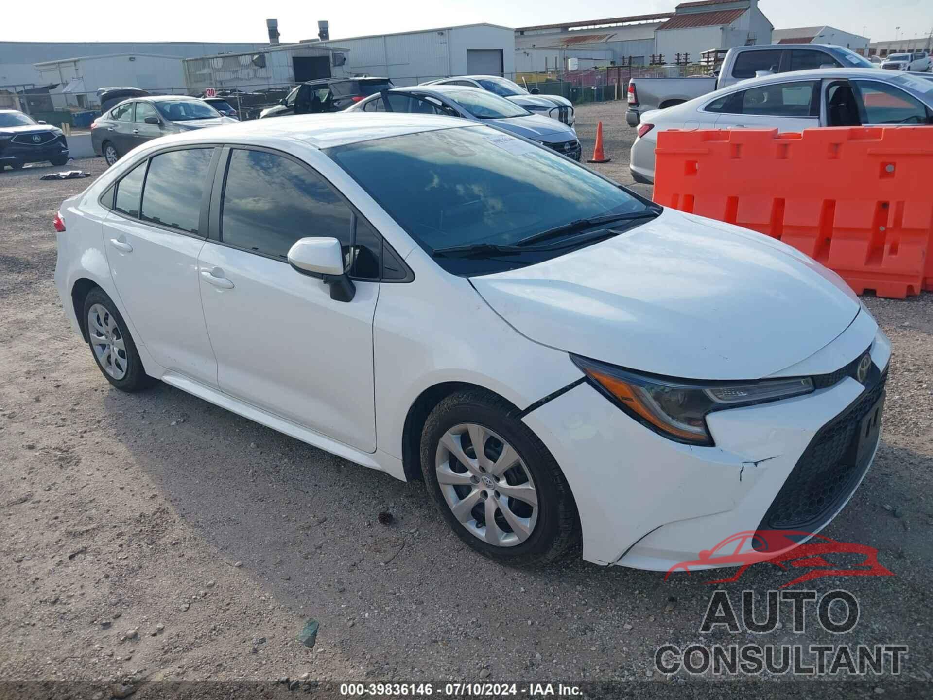 TOYOTA COROLLA 2021 - 5YFEPMAE8MP233459