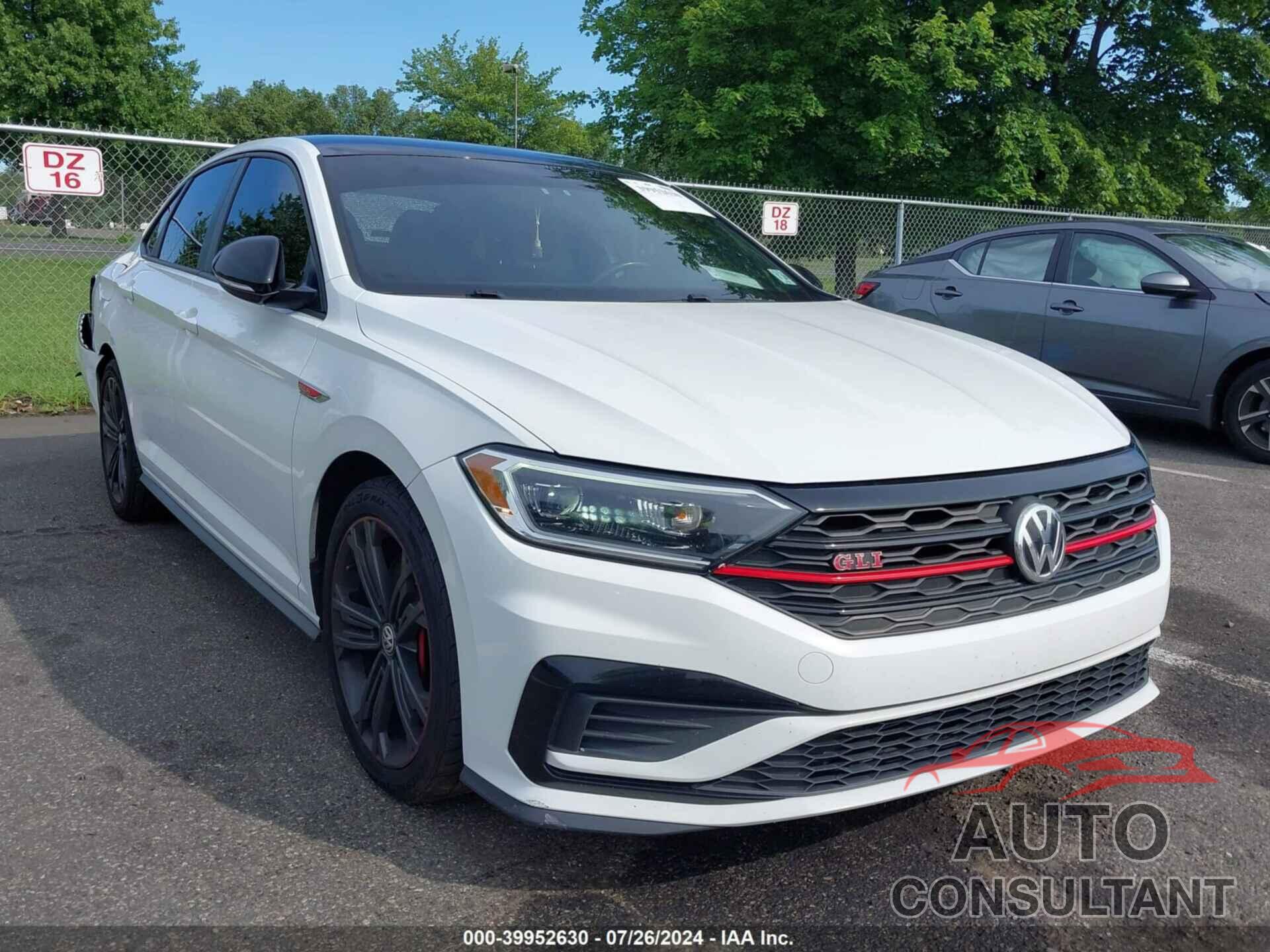 VOLKSWAGEN JETTA GLI 2019 - 3VW6T7BU9KM195667