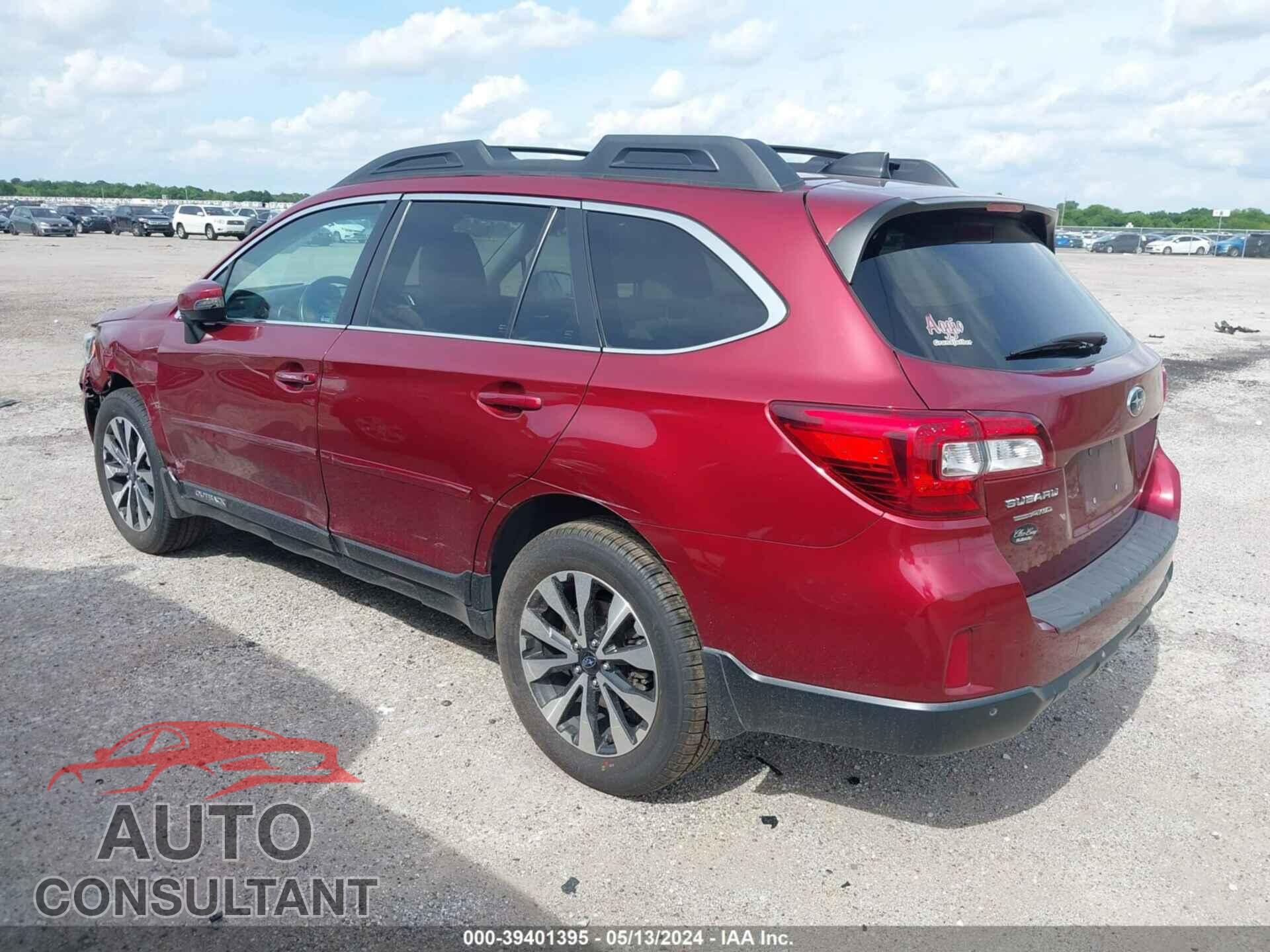 SUBARU OUTBACK 2017 - 4S4BSANC2H3314847