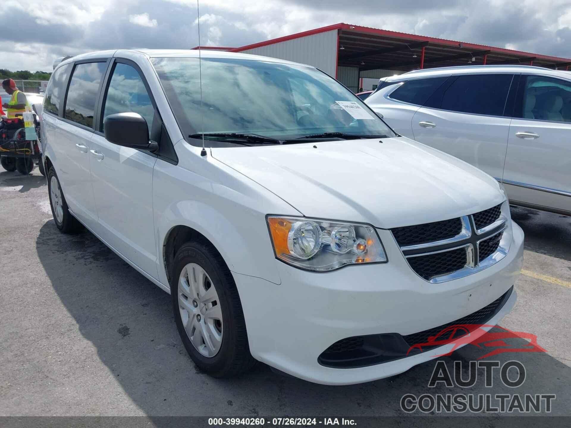 DODGE GRAND CARAVAN 2018 - 2C4RDGBG6JR162222