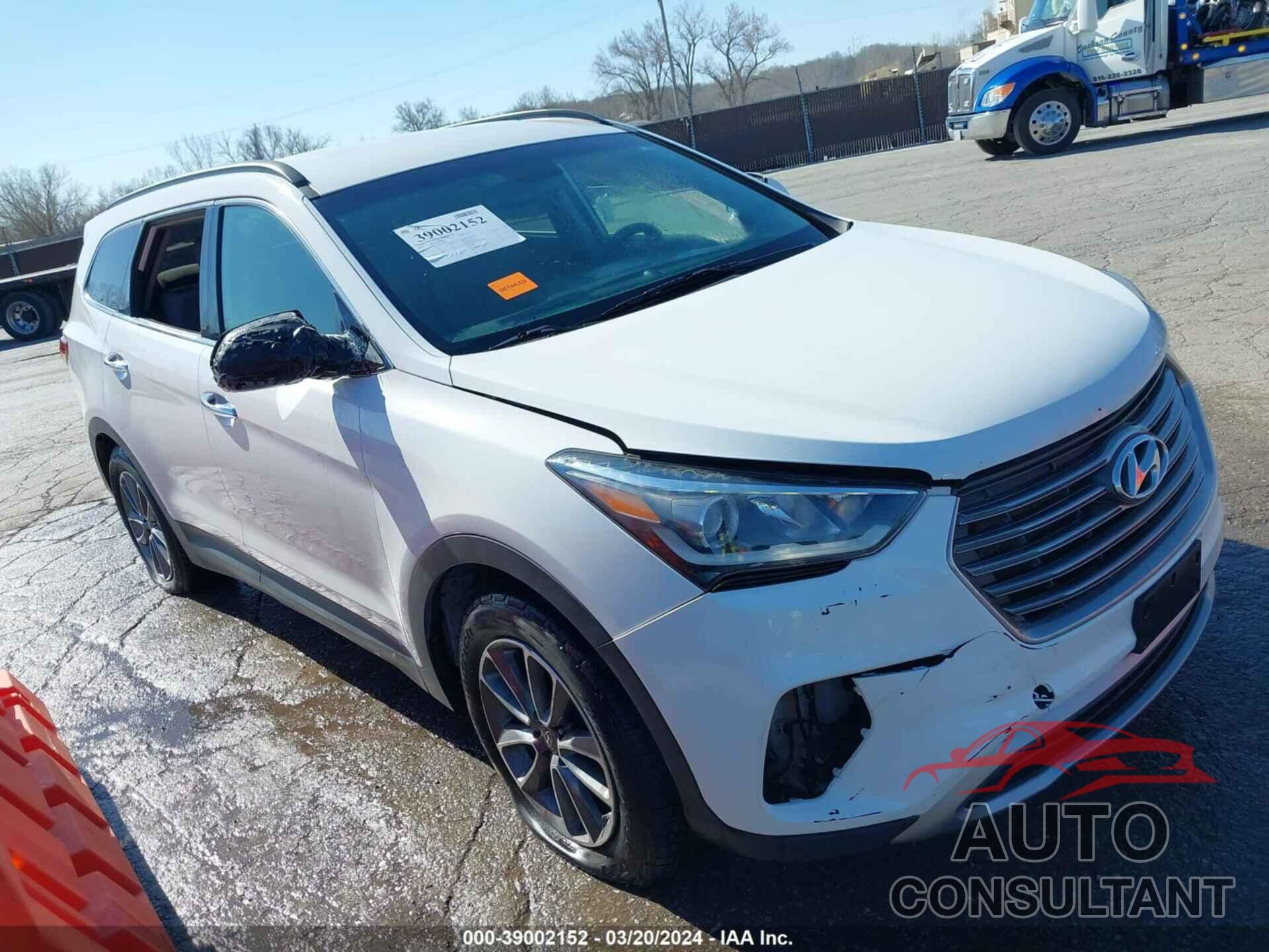 HYUNDAI SANTA FE 2017 - KM8SM4HF1HU167836