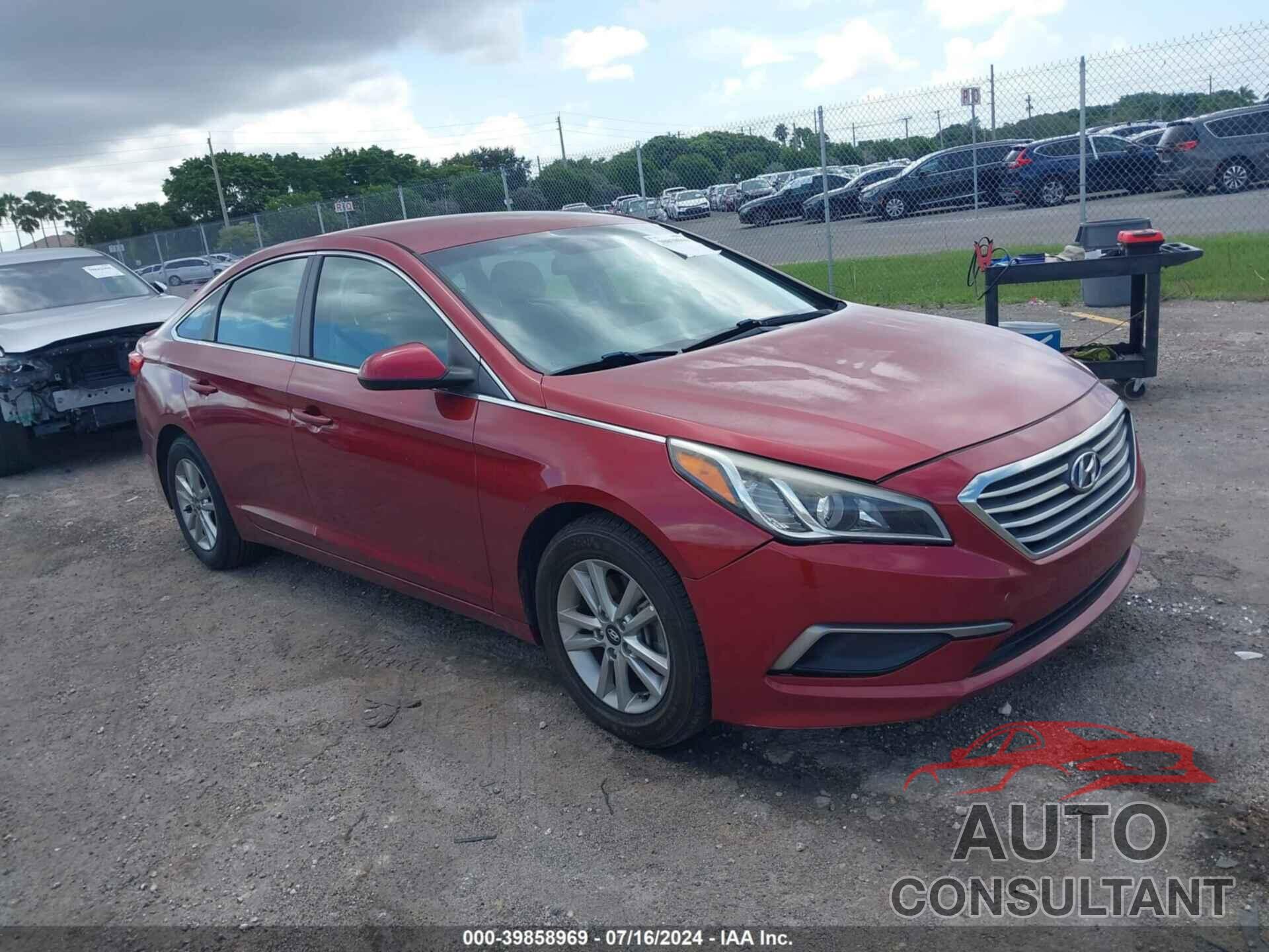 HYUNDAI SONATA 2016 - 5NPE24AF4GH384940