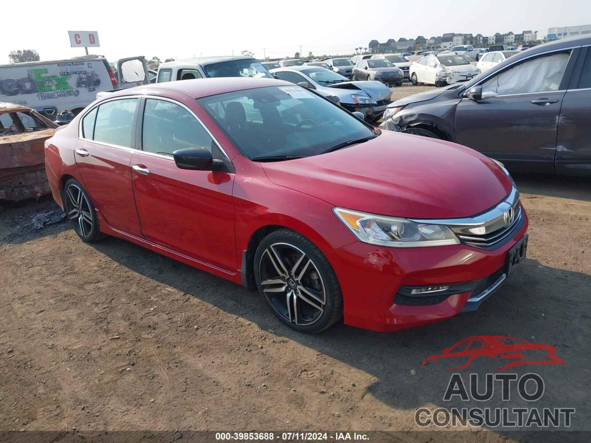 HONDA ACCORD 2016 - 1HGCR2F63GA036247