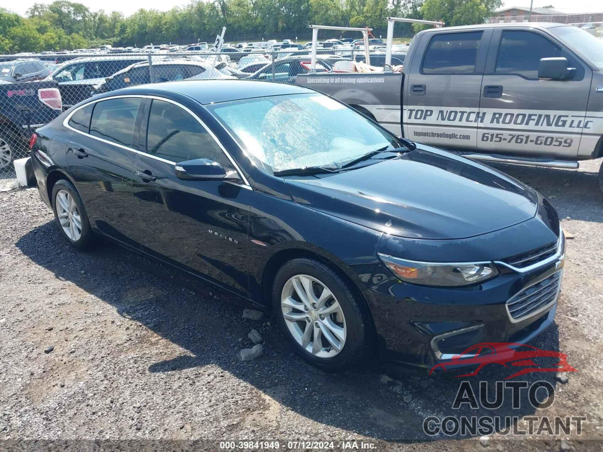 CHEVROLET MALIBU 2017 - 1G1ZE5ST6HF216918