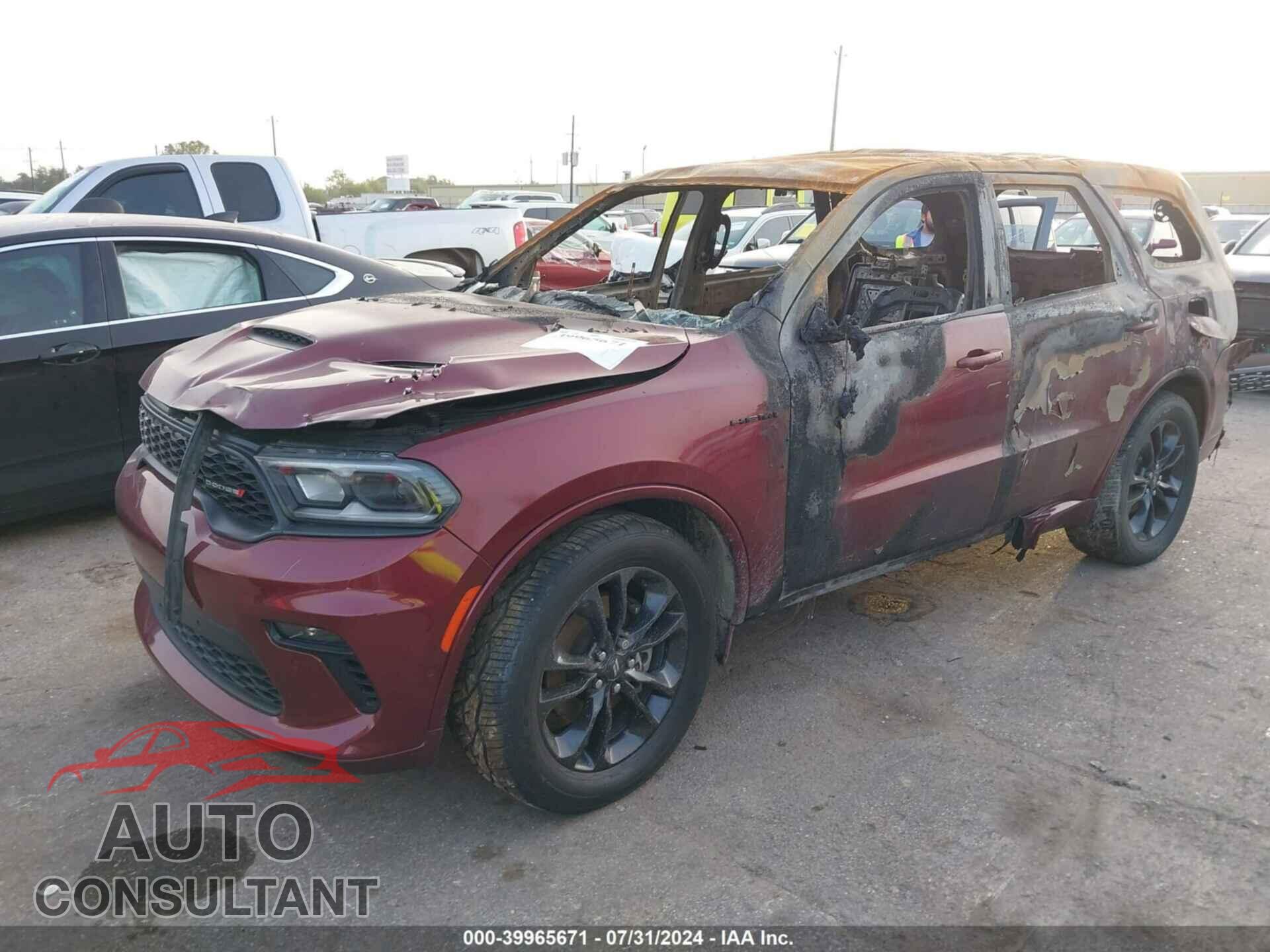 DODGE DURANGO 2021 - 1C4SDHCT6MC661036