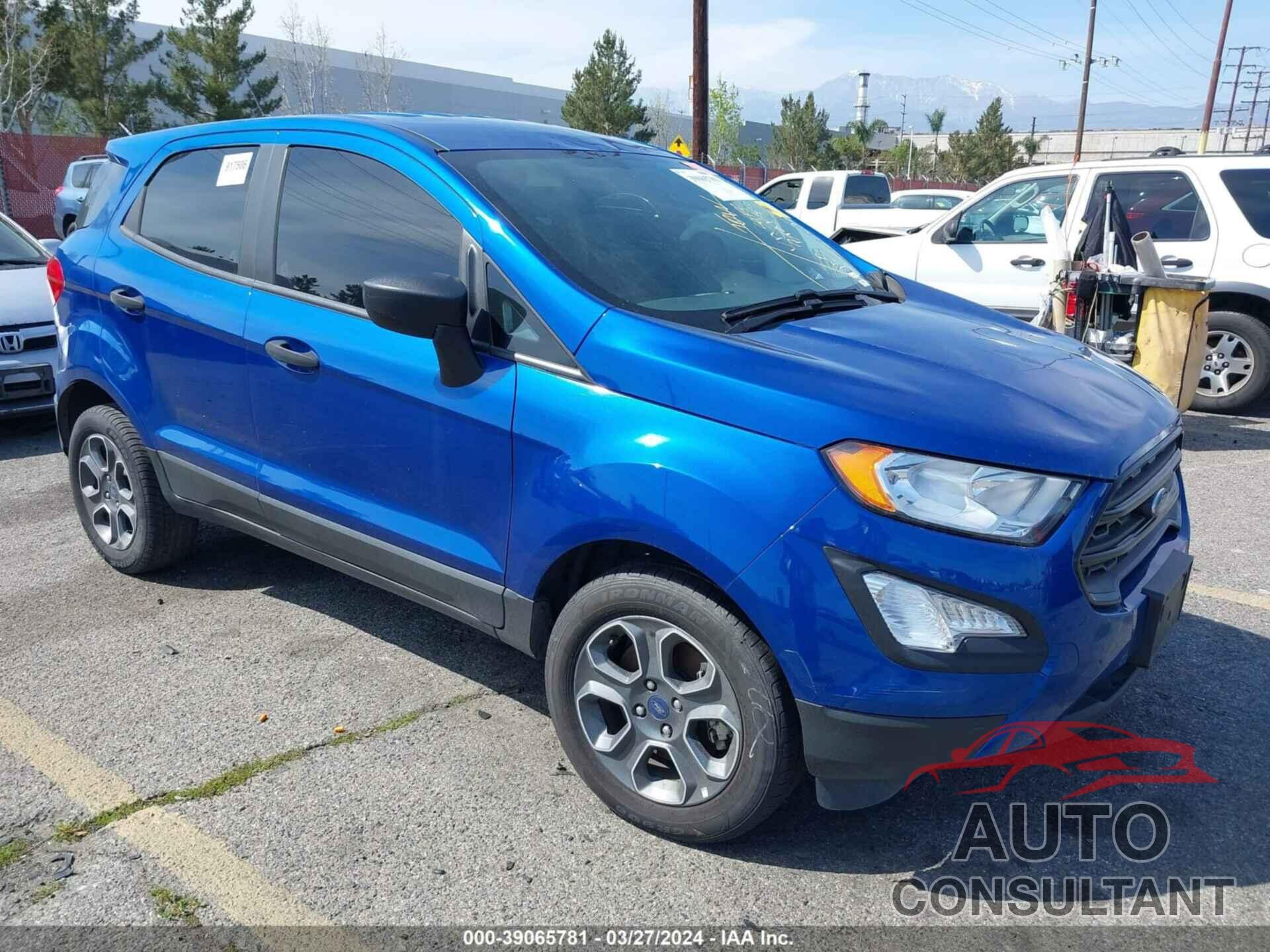 FORD ECOSPORT 2021 - MAJ3S2FE5MC452624