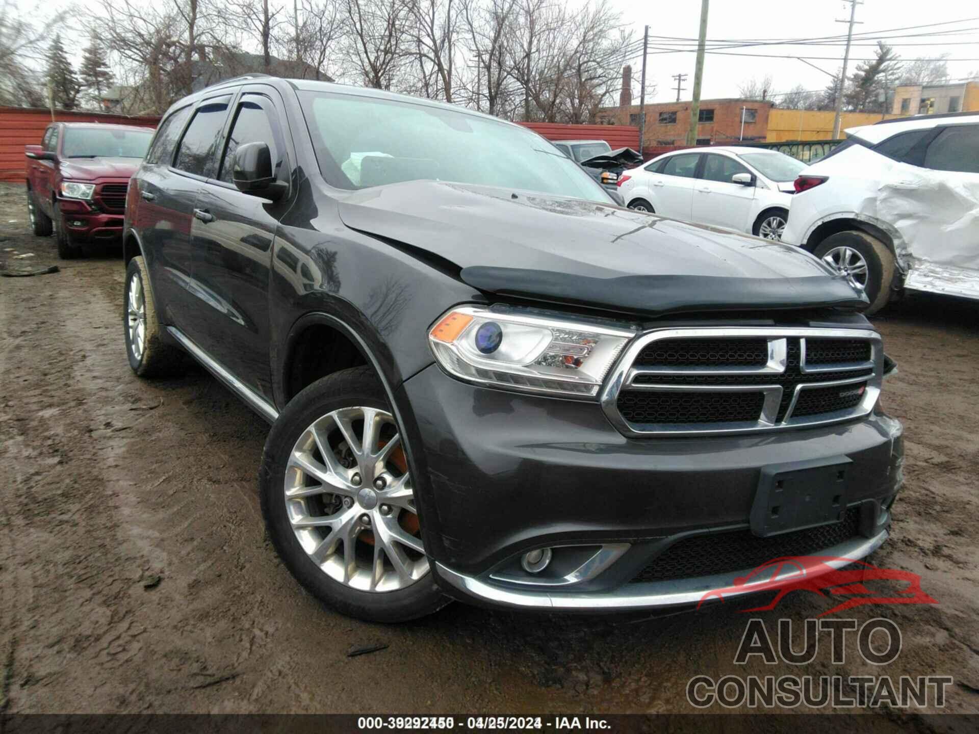 DODGE DURANGO 2016 - 1C4RDJDGXGC433469