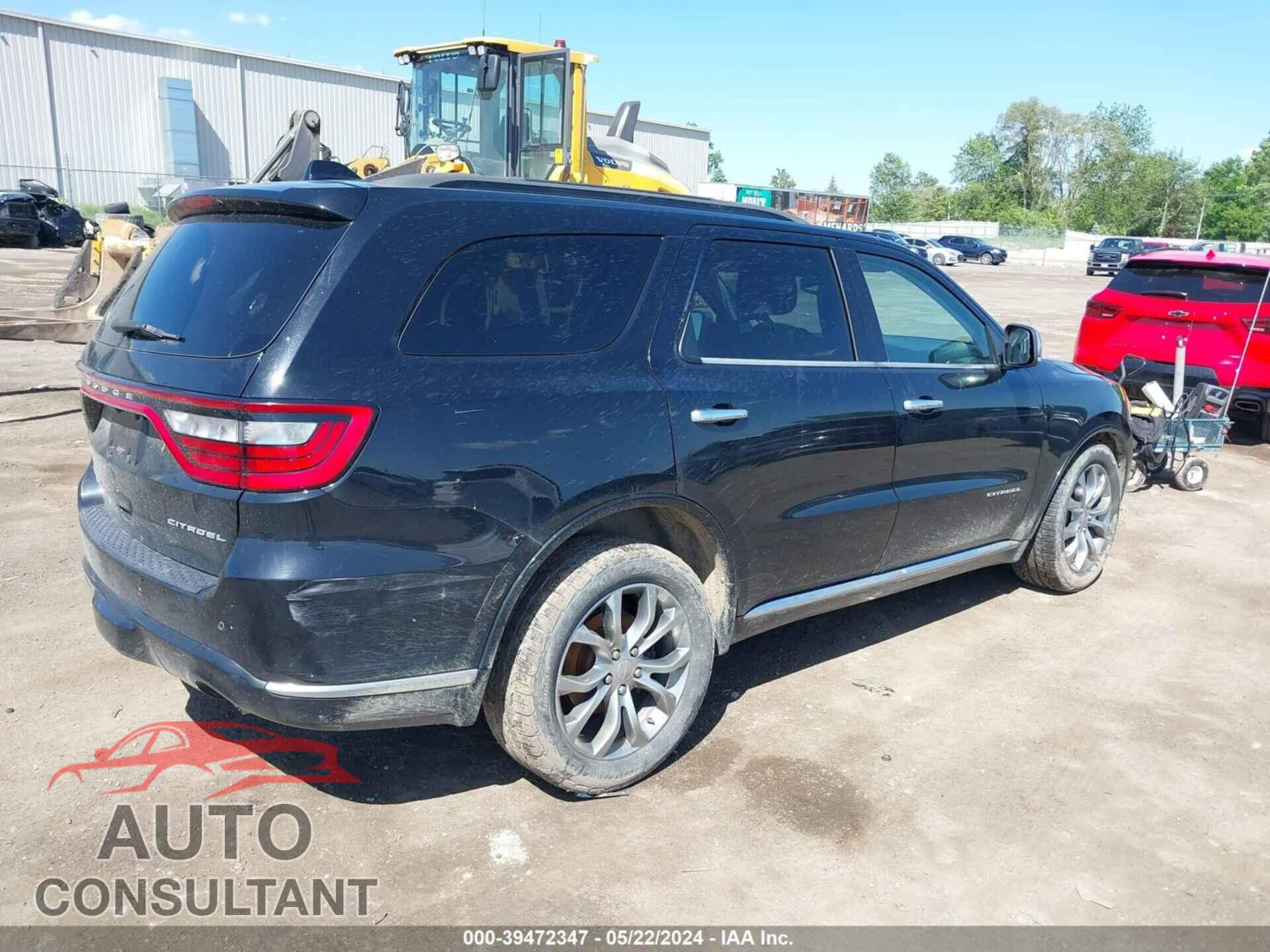 DODGE DURANGO 2017 - 1C4RDJEG2HC636548