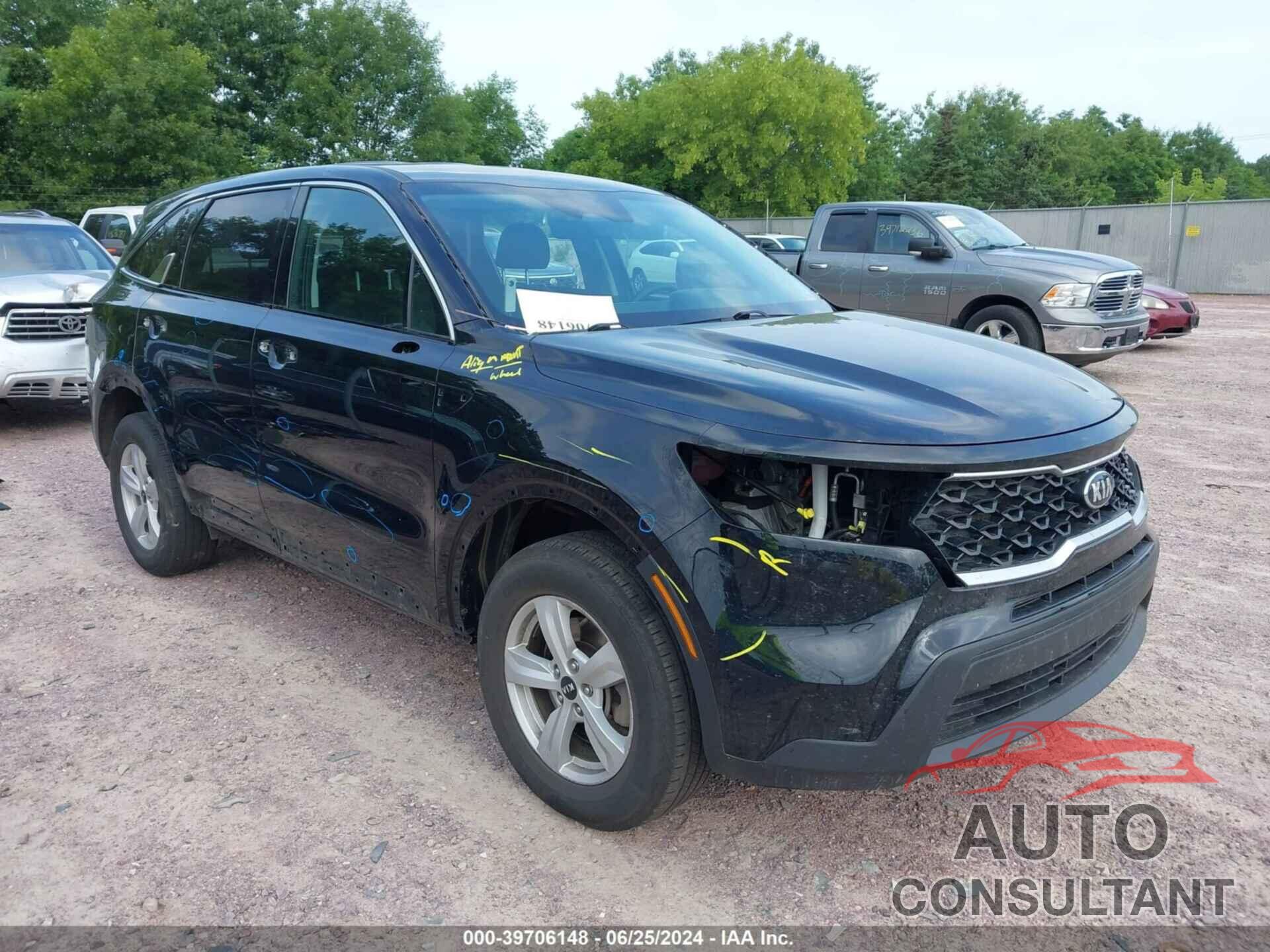 KIA SORENTO 2021 - 5XYRGDLC6MG037490