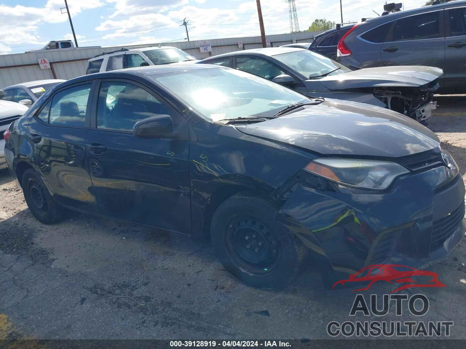 TOYOTA COROLLA 2016 - 5YFBURHE8GP489233