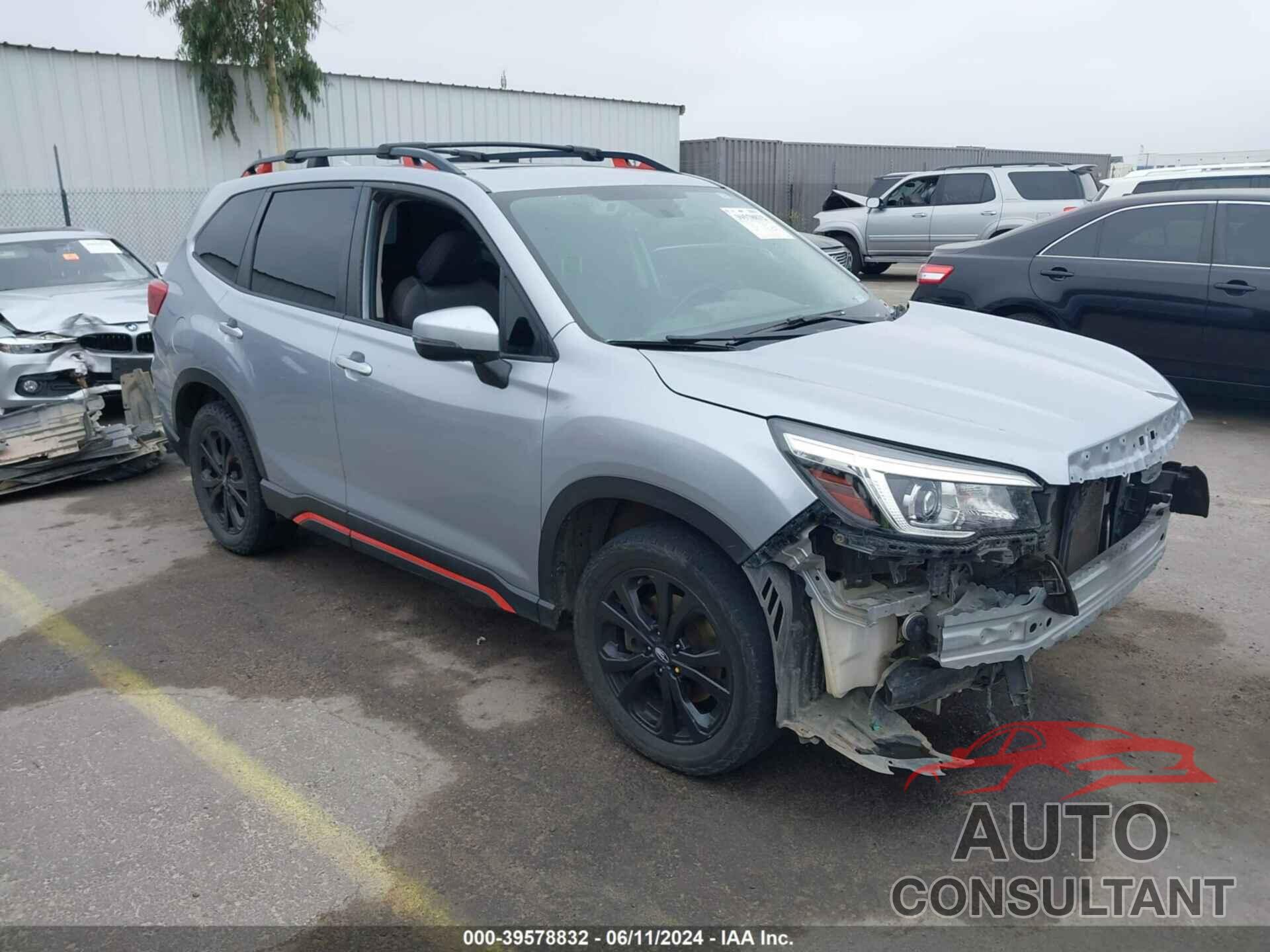 SUBARU FORESTER 2019 - JF2SKAJC3KH574566