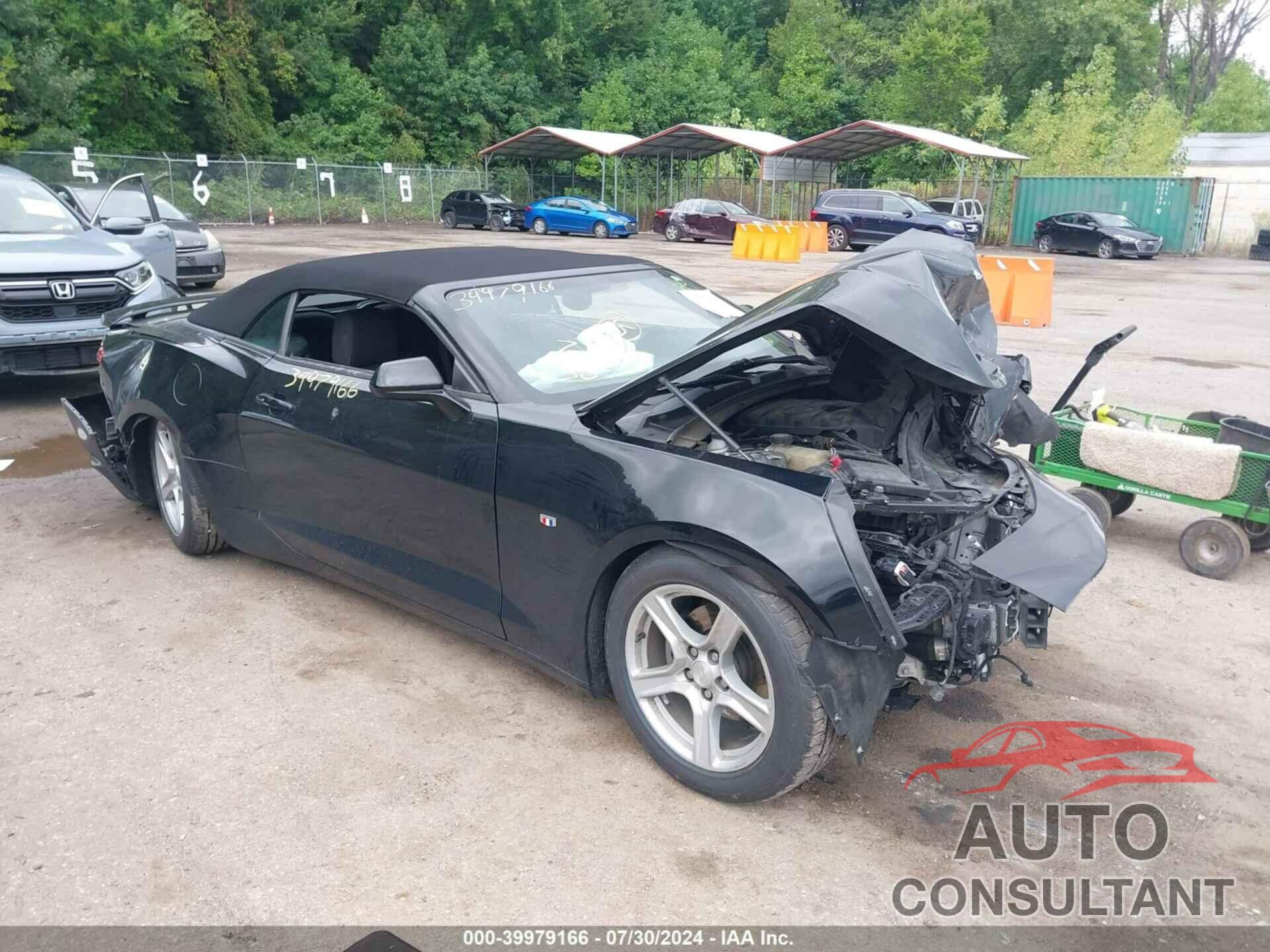 CHEVROLET CAMARO 2019 - 1G1FB3DX6K0139610