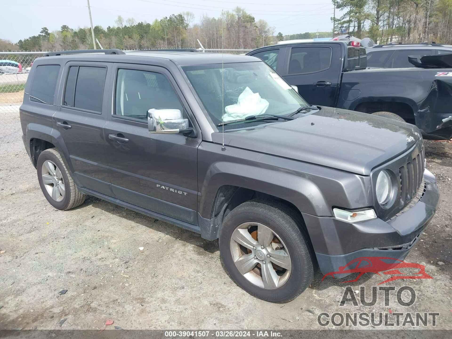 JEEP PATRIOT 2016 - 1C4NJRFB7GD714386