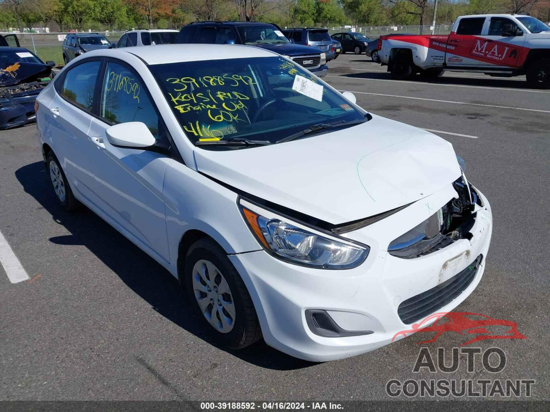 HYUNDAI ACCENT 2017 - KMHCT4AE7HU280893