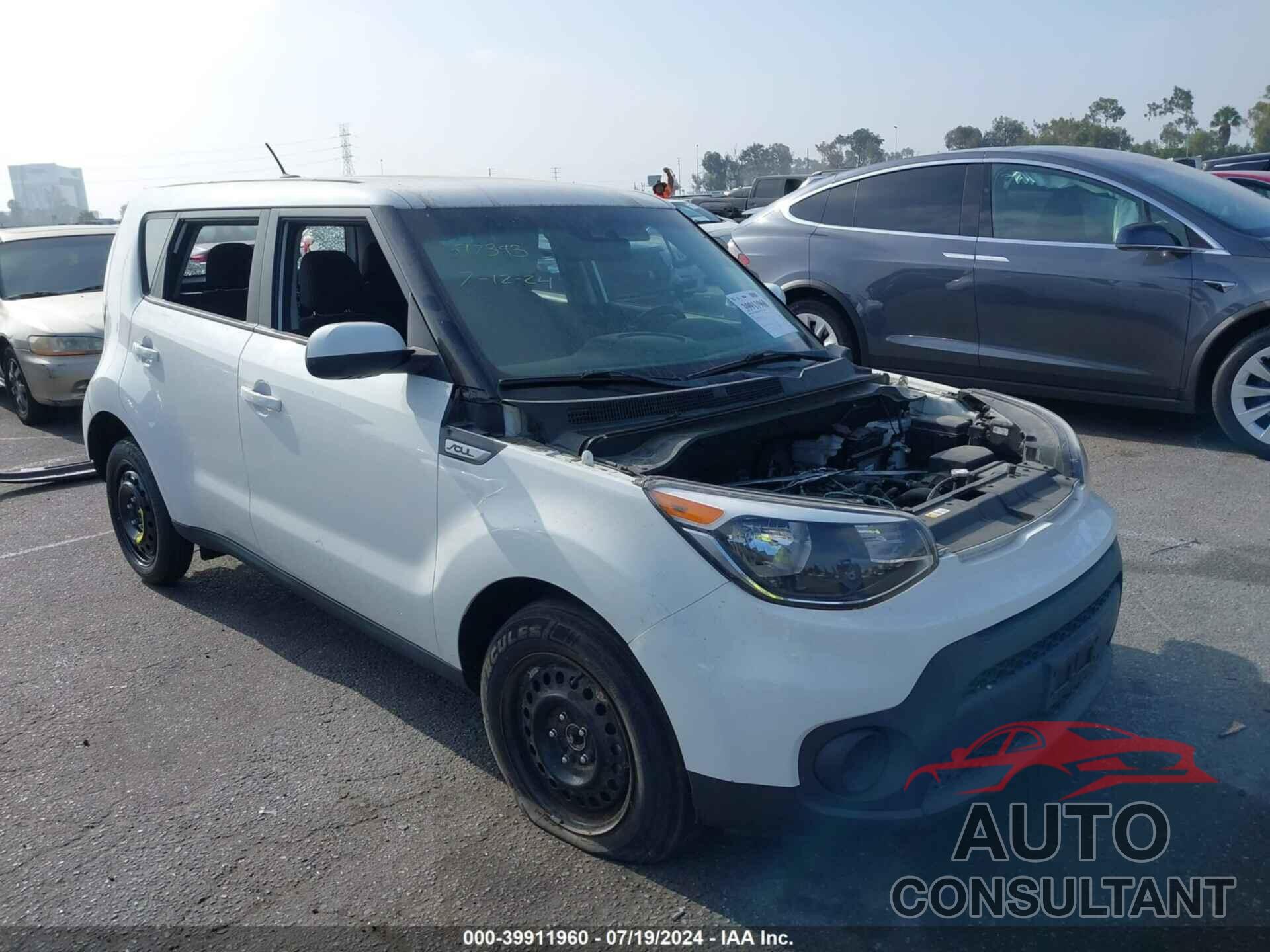 KIA SOUL 2018 - KNDJN2A29J7622395