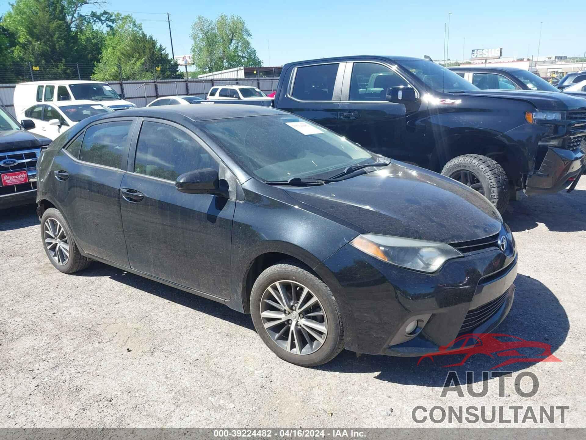 TOYOTA COROLLA 2016 - 5YFBURHE0GP486715