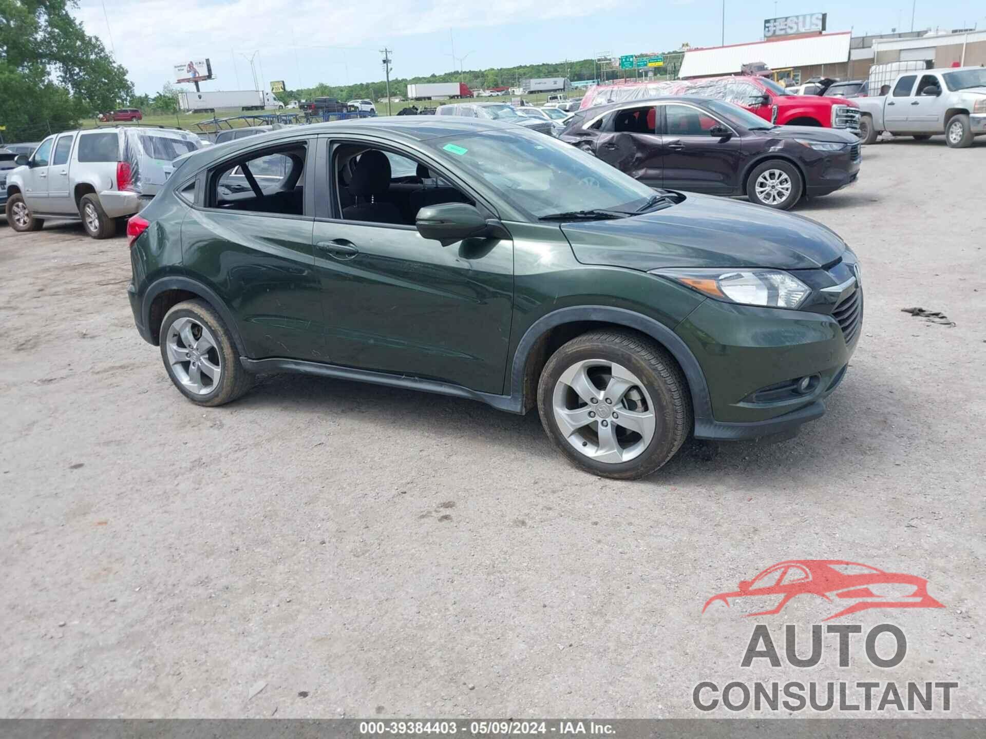 HONDA HR-V 2016 - 3CZRU6H5XGM763336