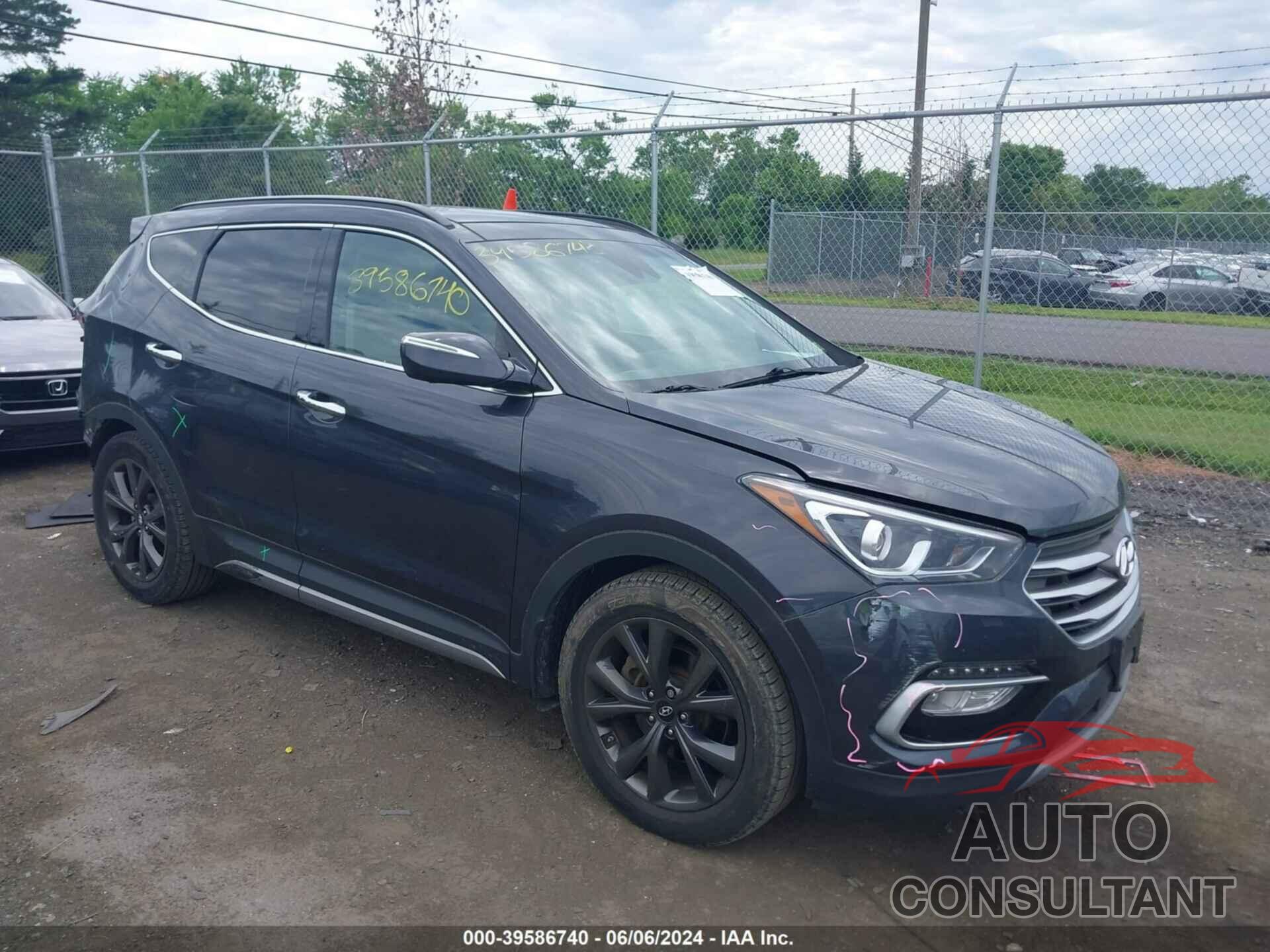 HYUNDAI SANTA FE SPORT 2018 - 5XYZW4LA6JG571277