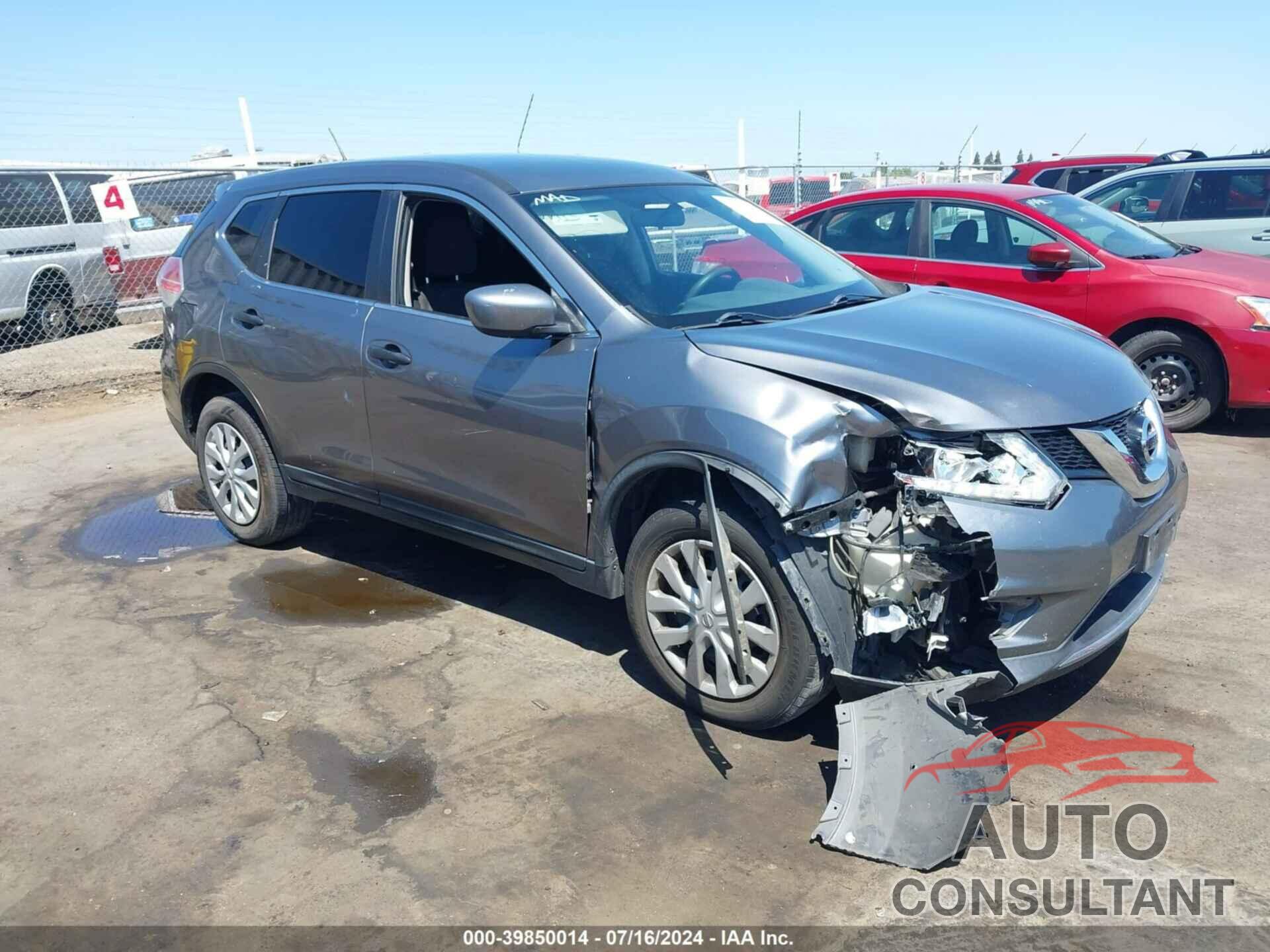 NISSAN ROGUE 2016 - KNMAT2MV2GP687853