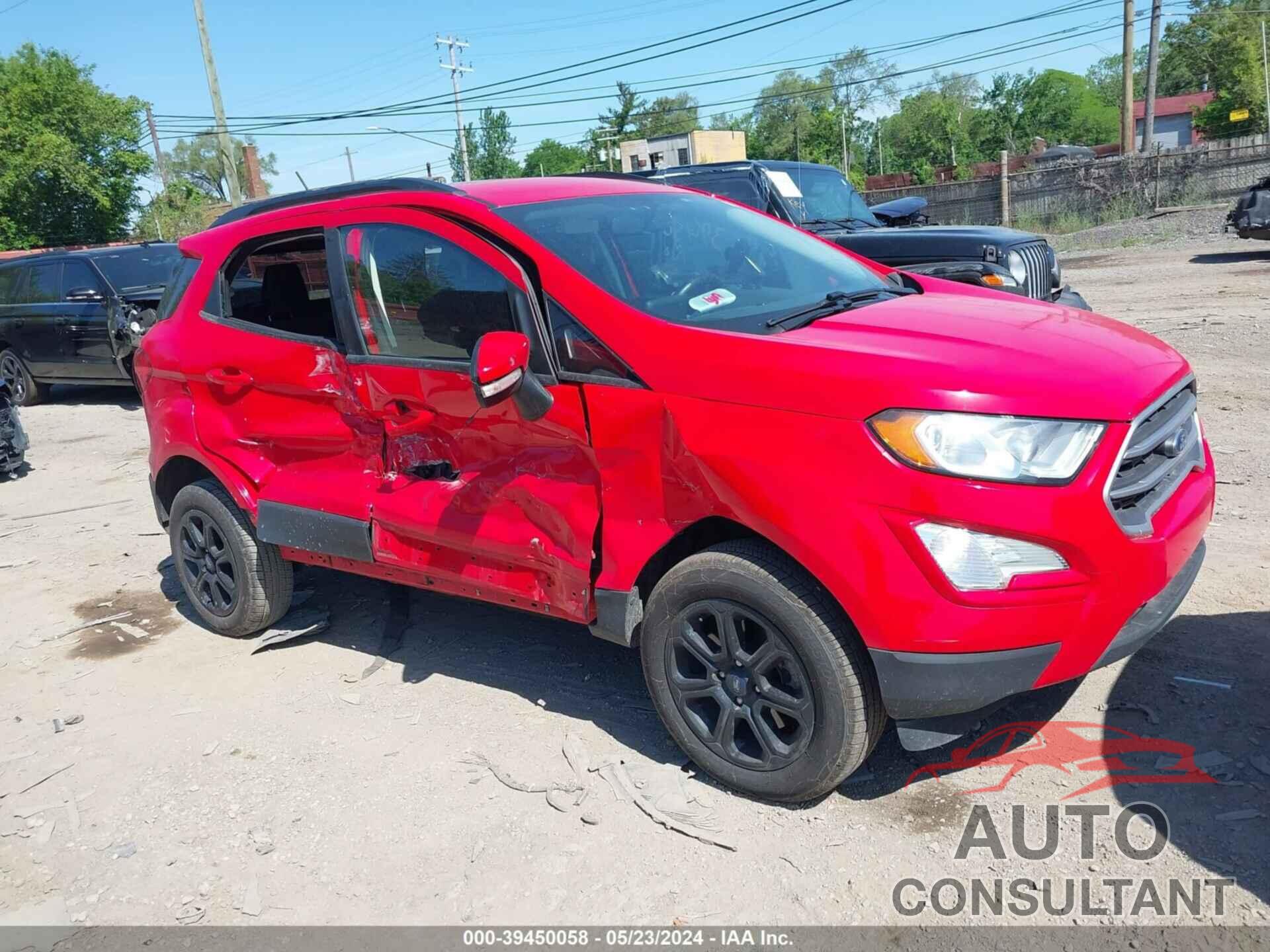 FORD ECOSPORT 2019 - MAJ6S3GL7KC268363