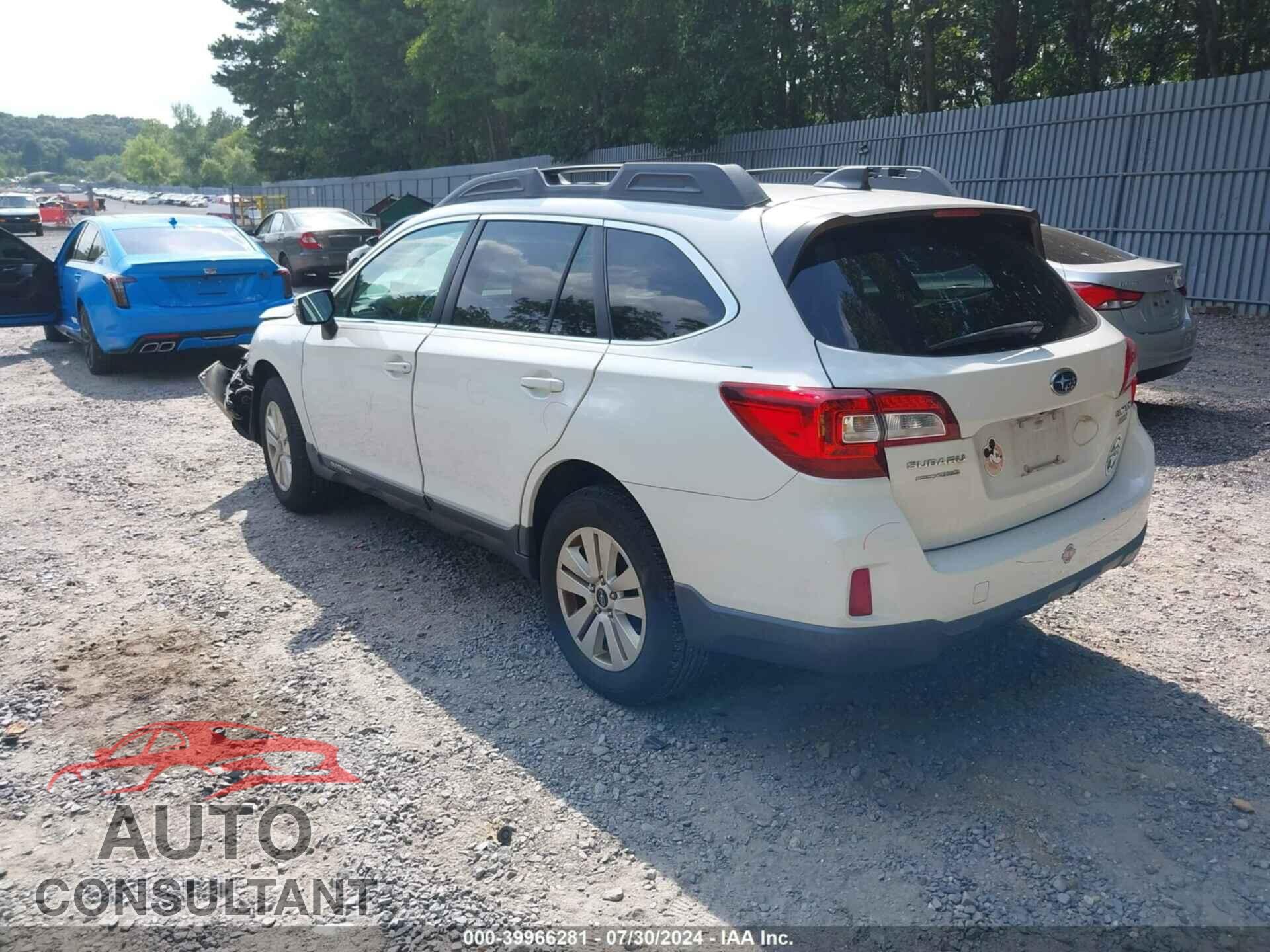 SUBARU OUTBACK 2017 - 4S4BSAFC5H3204762