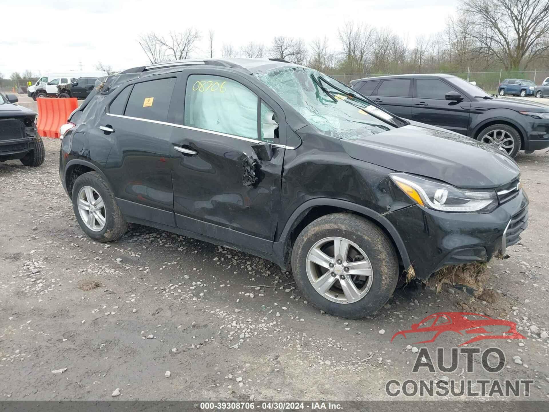 CHEVROLET TRAX 2019 - KL7CJLSB7KB847502