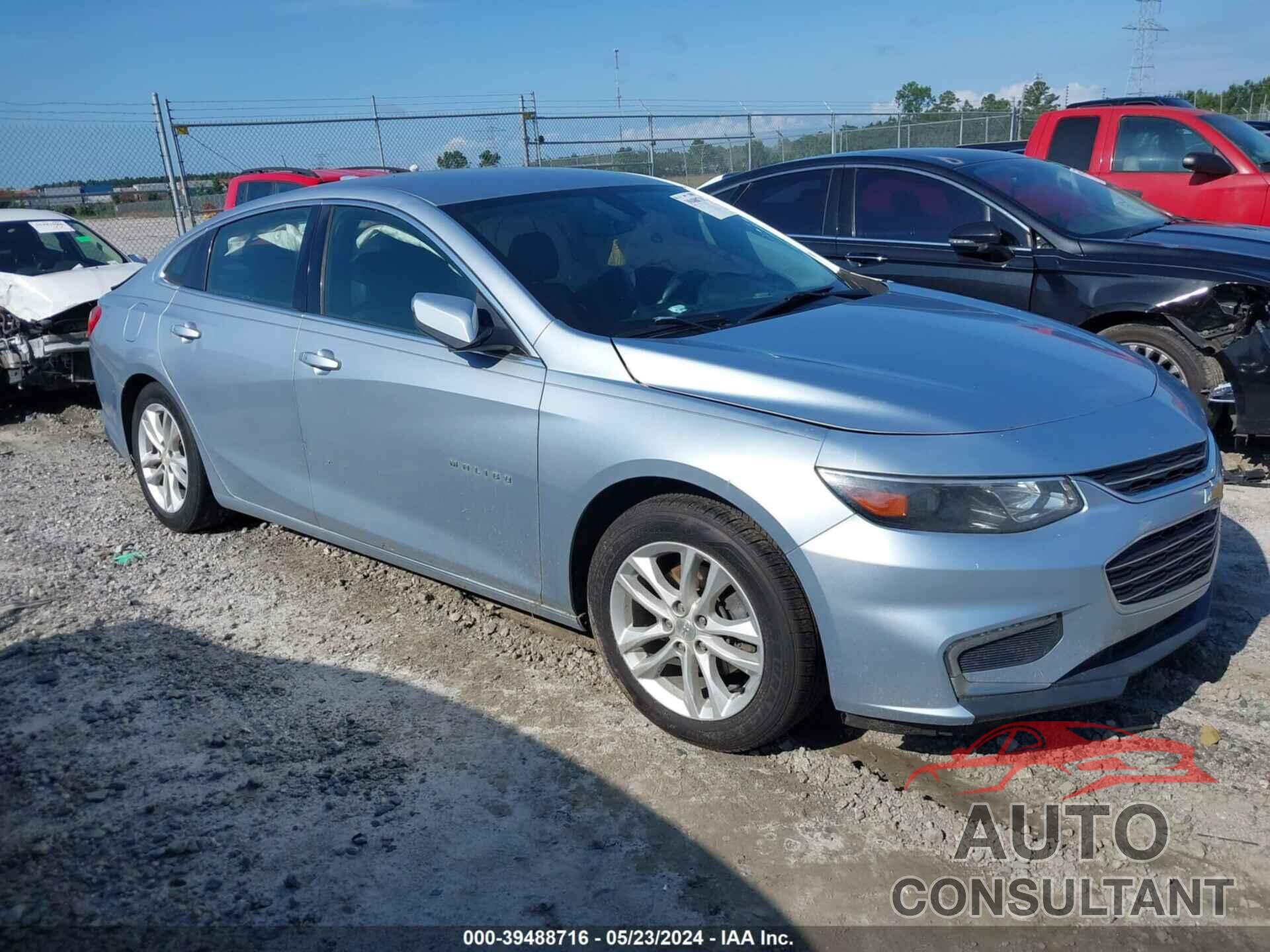 CHEVROLET MALIBU 2017 - 1G1ZE5ST1HF233609