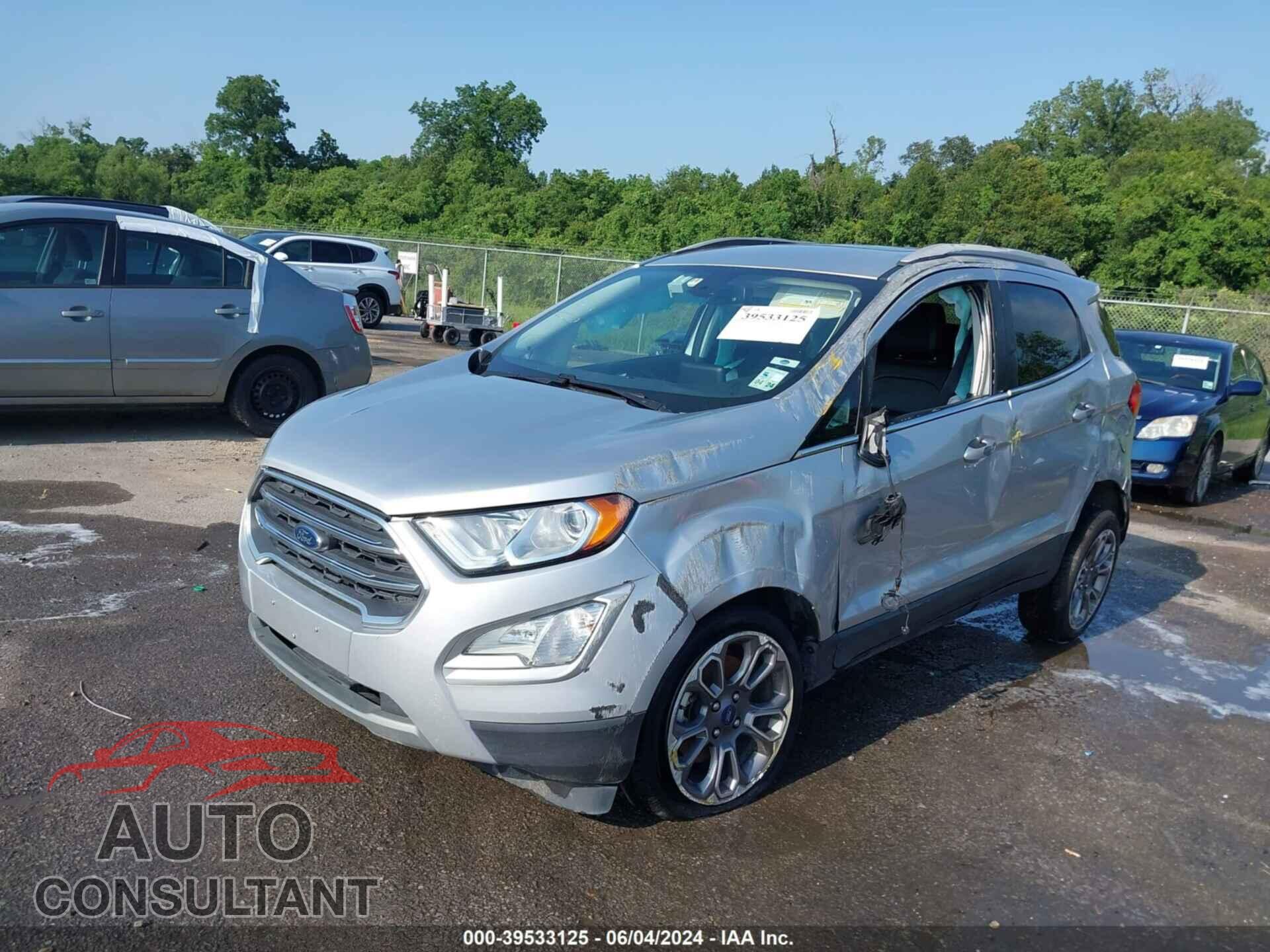FORD ECOSPORT 2020 - MAJ6S3KL9LC346327