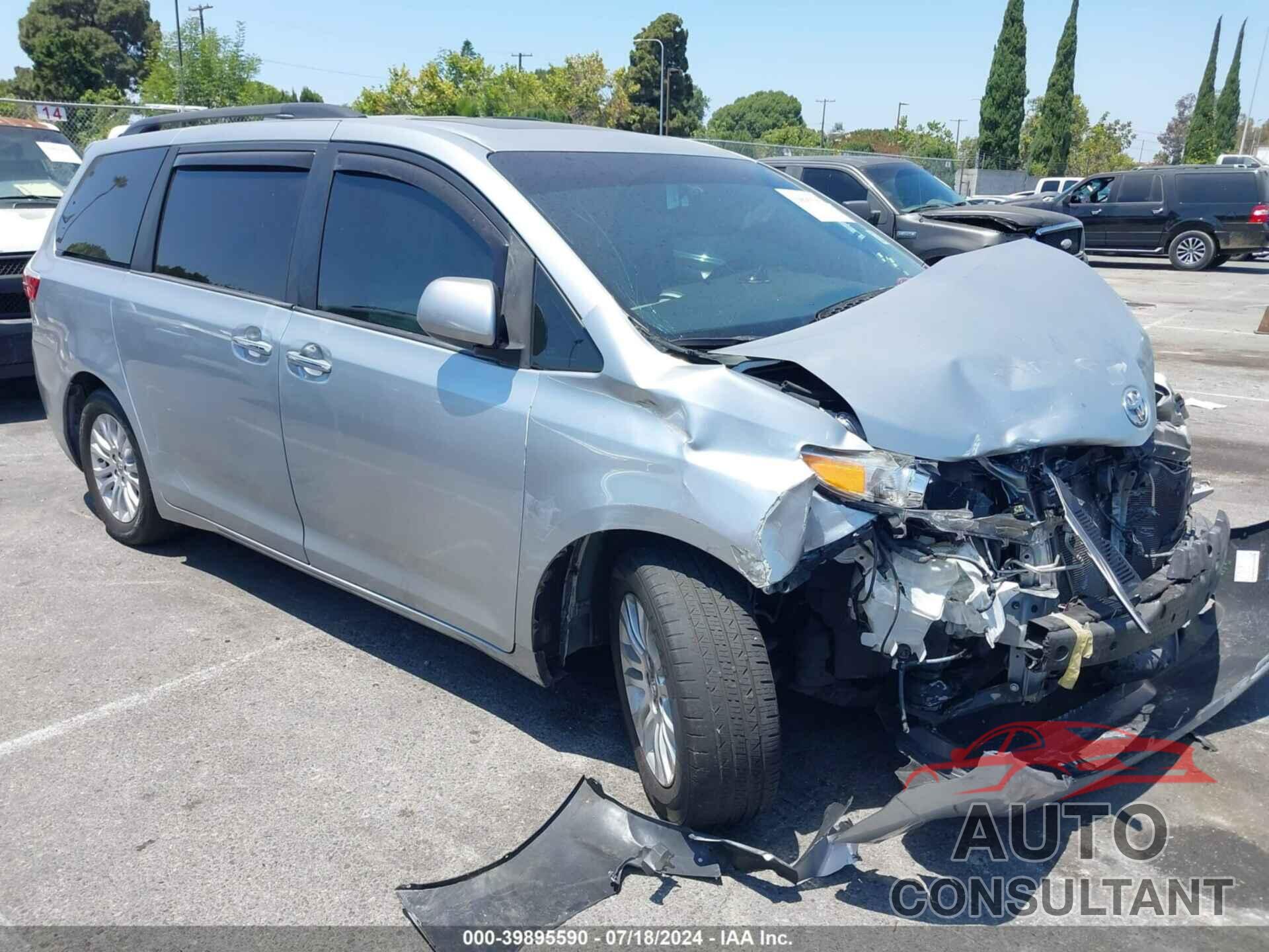 TOYOTA SIENNA 2016 - 5TDYK3DC0GS705925