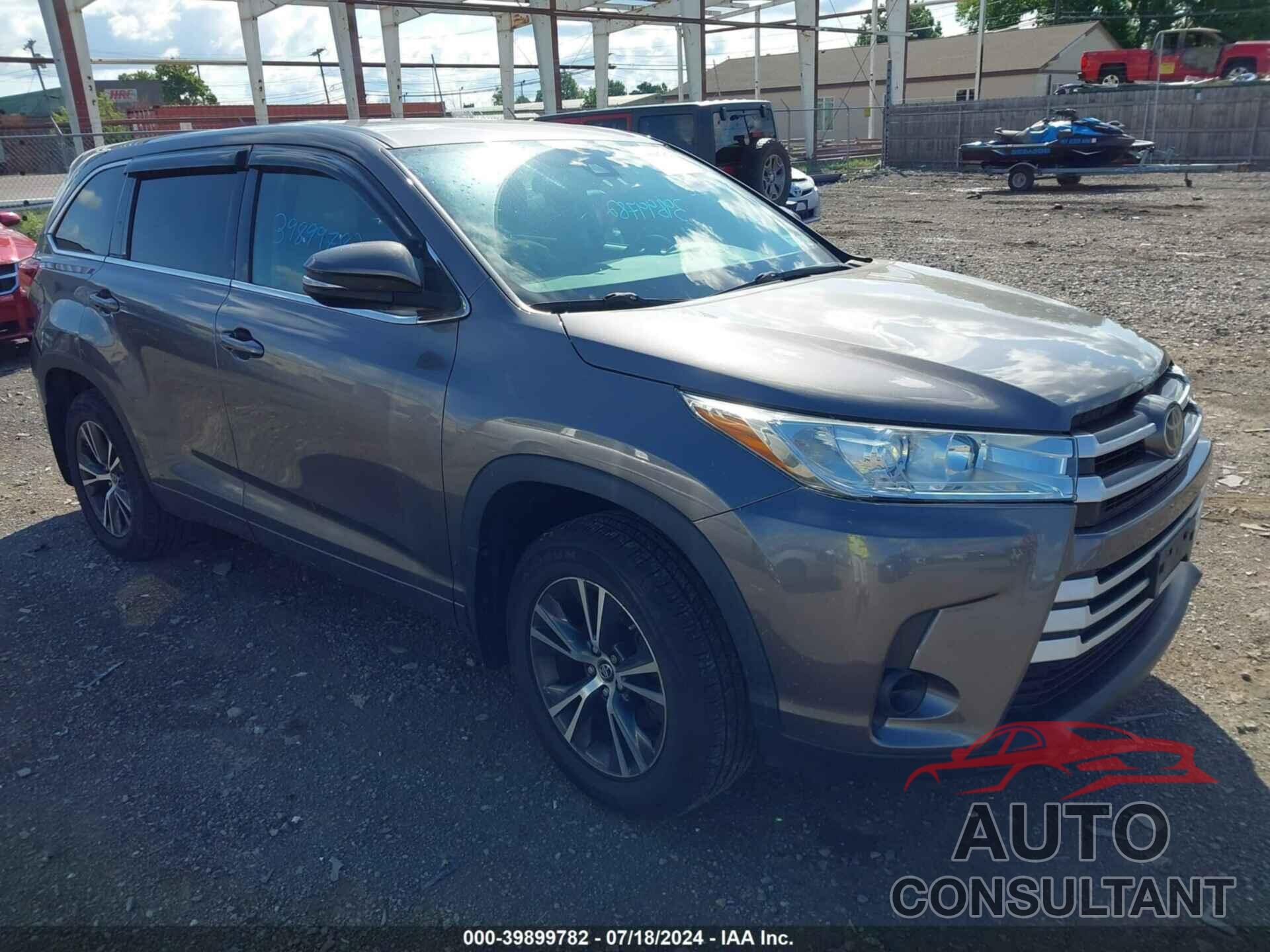 TOYOTA HIGHLANDER 2017 - 5TDBZRFH7HS471667