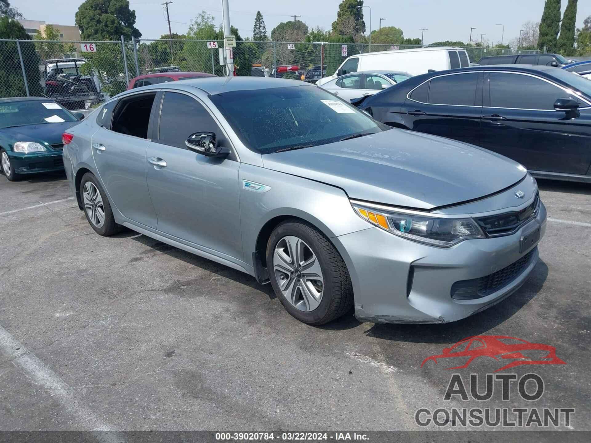 KIA OPTIMA HYBRID 2017 - KNAGU4LC5H5007974