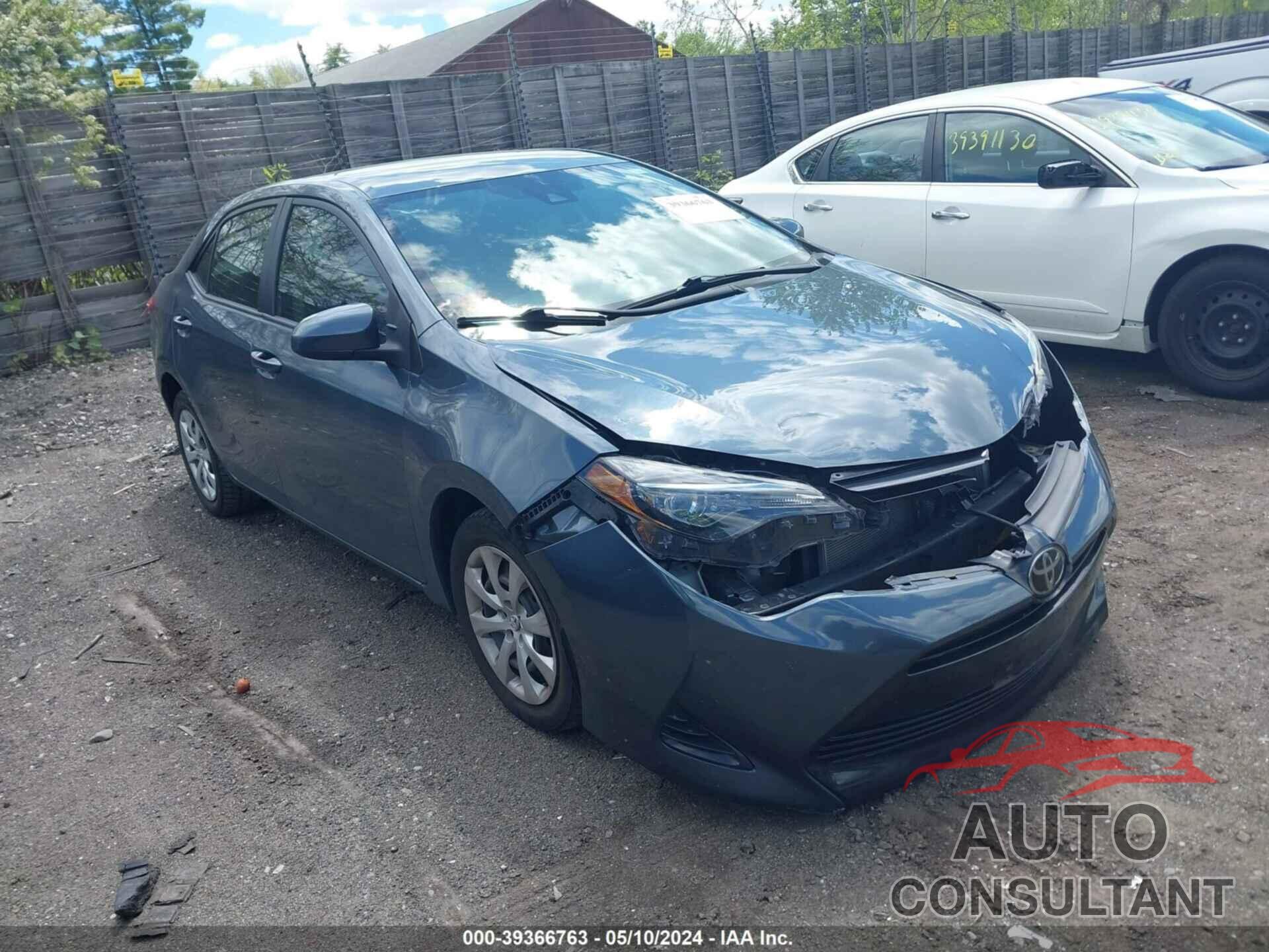 TOYOTA COROLLA 2019 - 2T1BURHE3KC180732