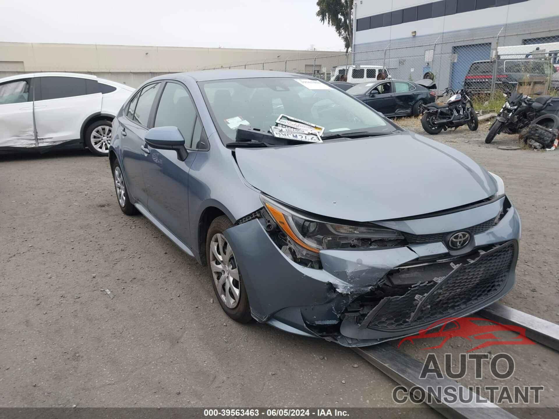 TOYOTA COROLLA 2021 - 5YFEPMAE6MP242919