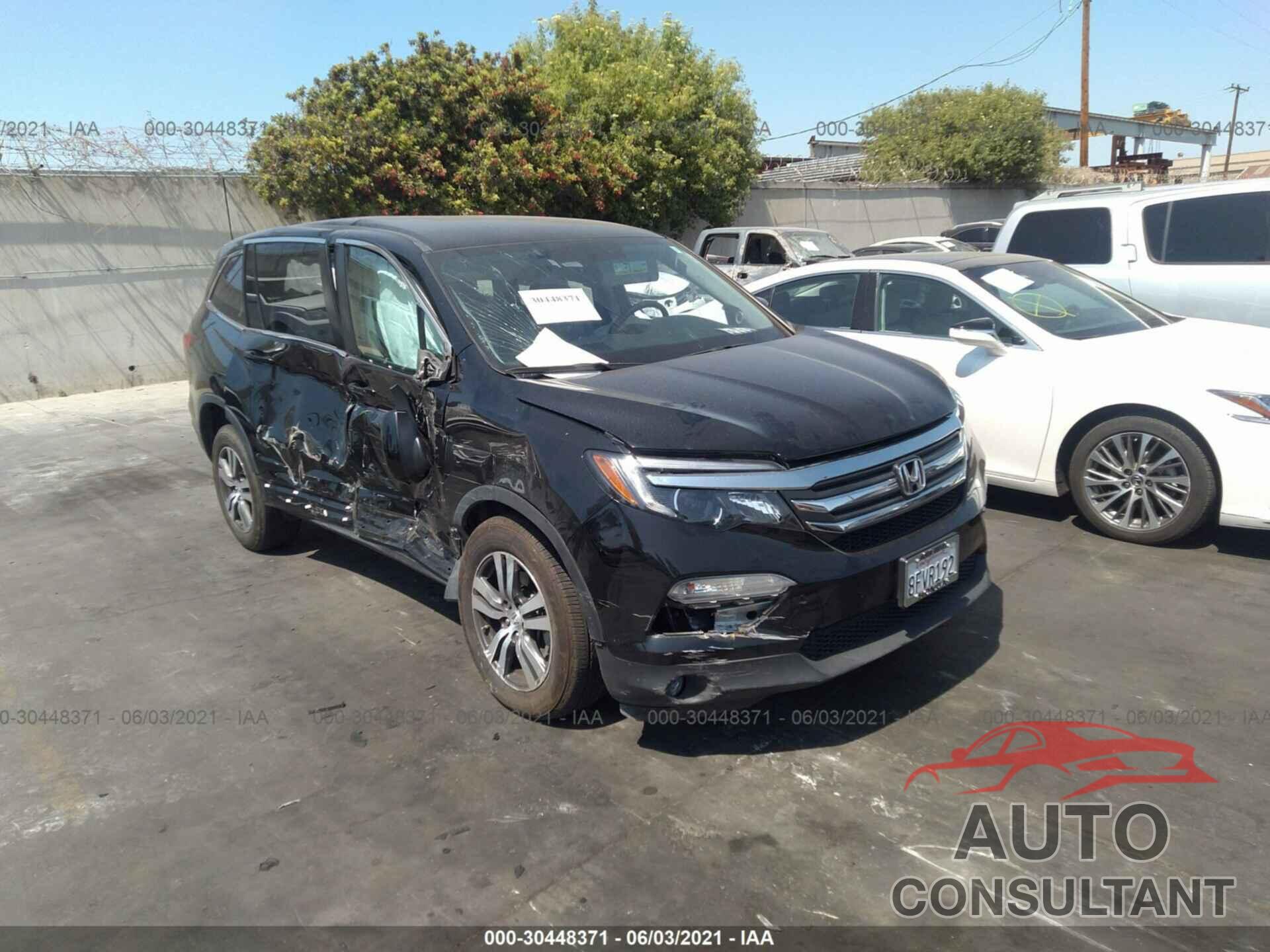 HONDA PILOT 2018 - 5FNYF5H36JB021385