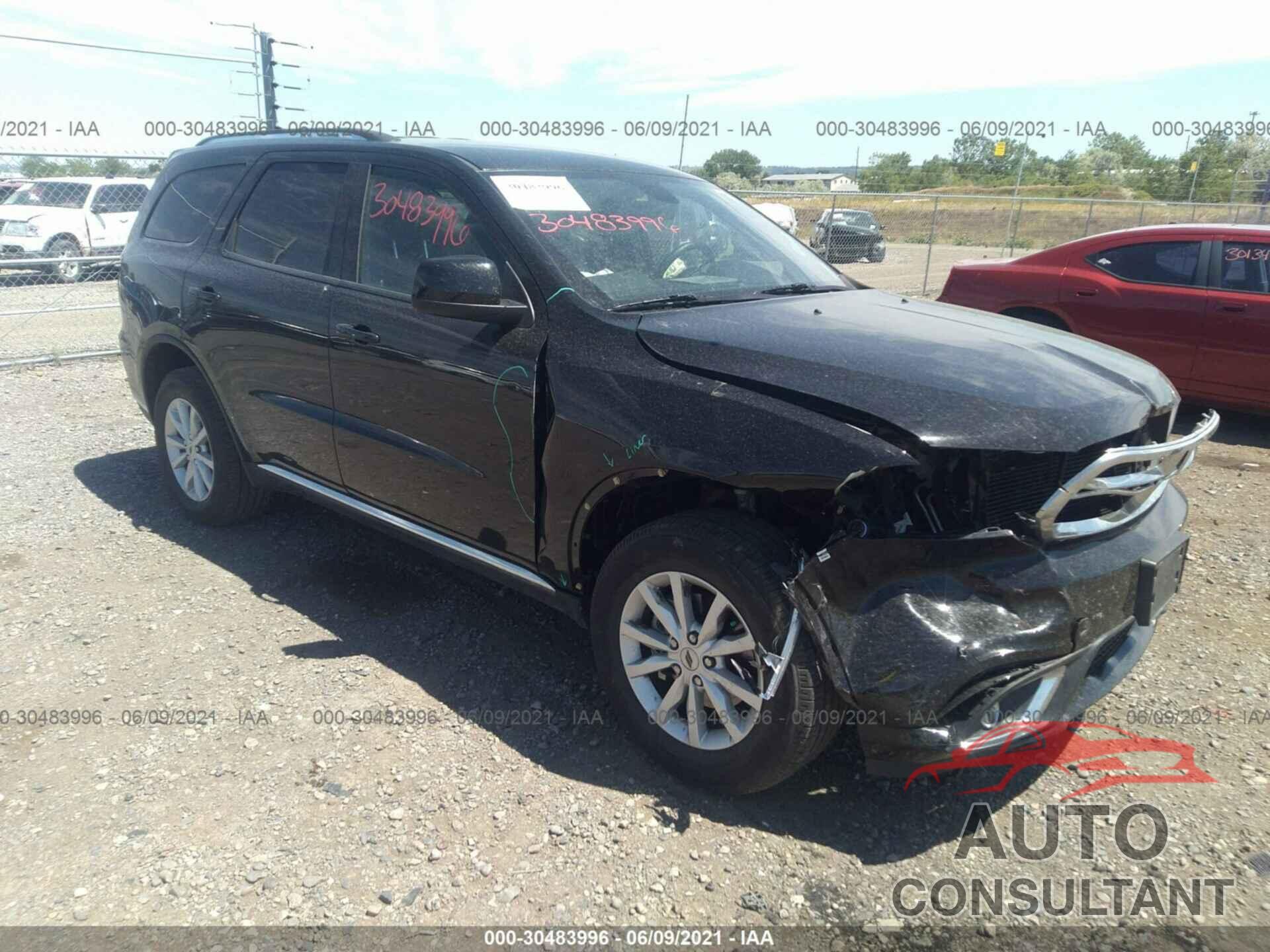 DODGE DURANGO 2019 - 1C4RDJAG4KC848073