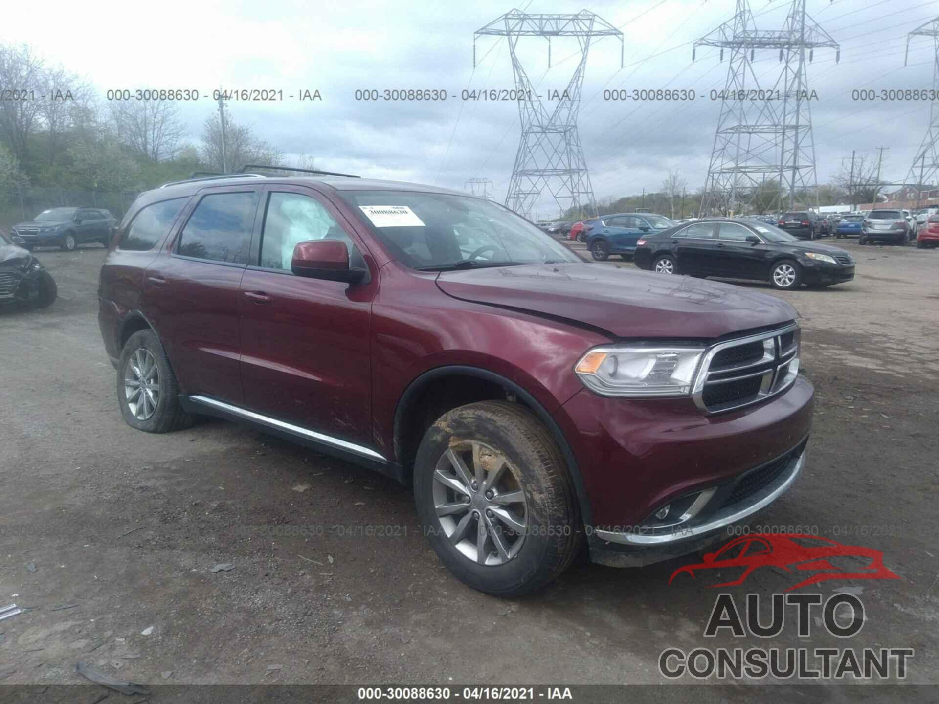 DODGE DURANGO 2017 - 1C4RDJAG5HC681196