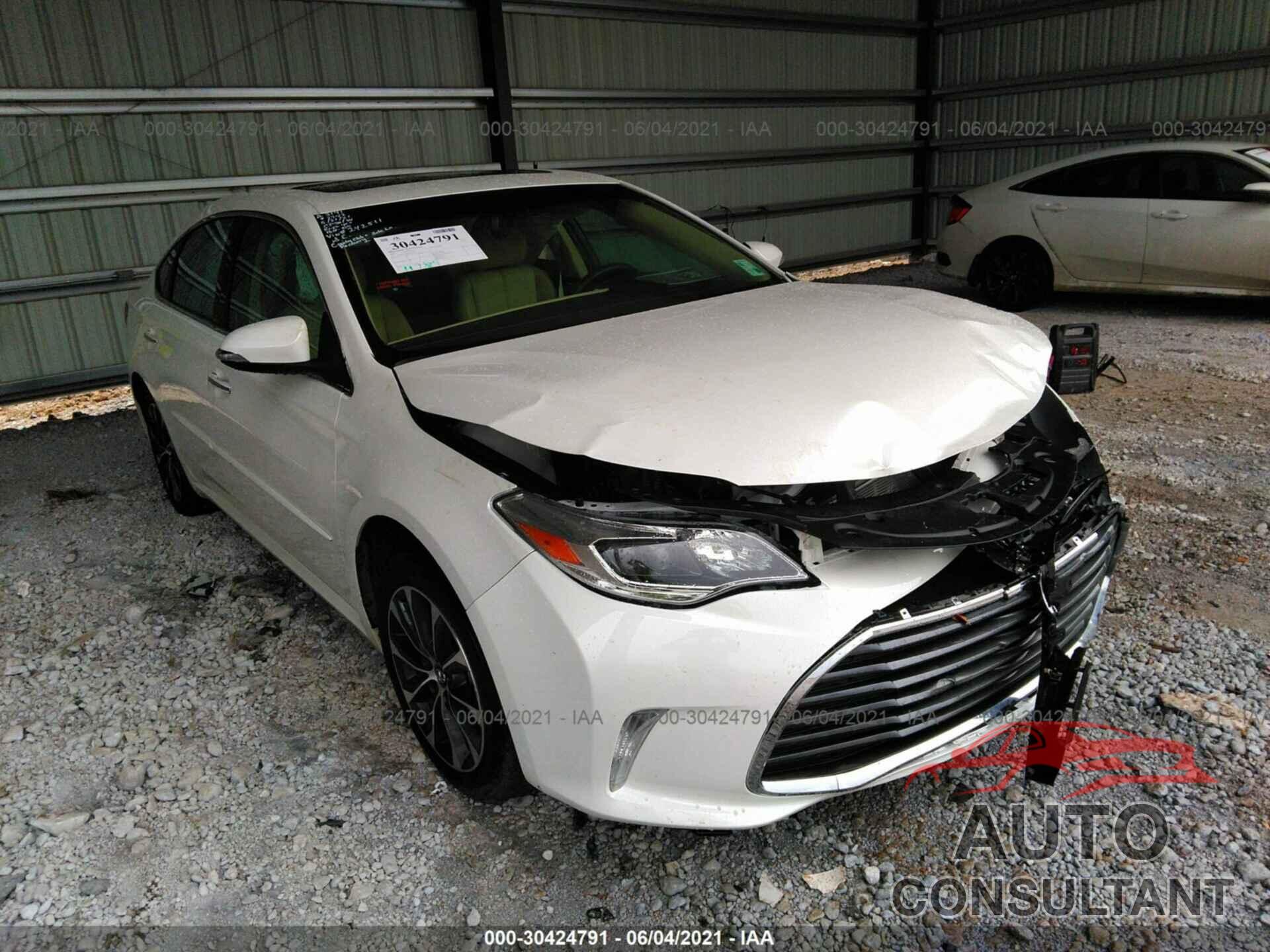 TOYOTA AVALON 2016 - 4T1BK1EB3GU242511